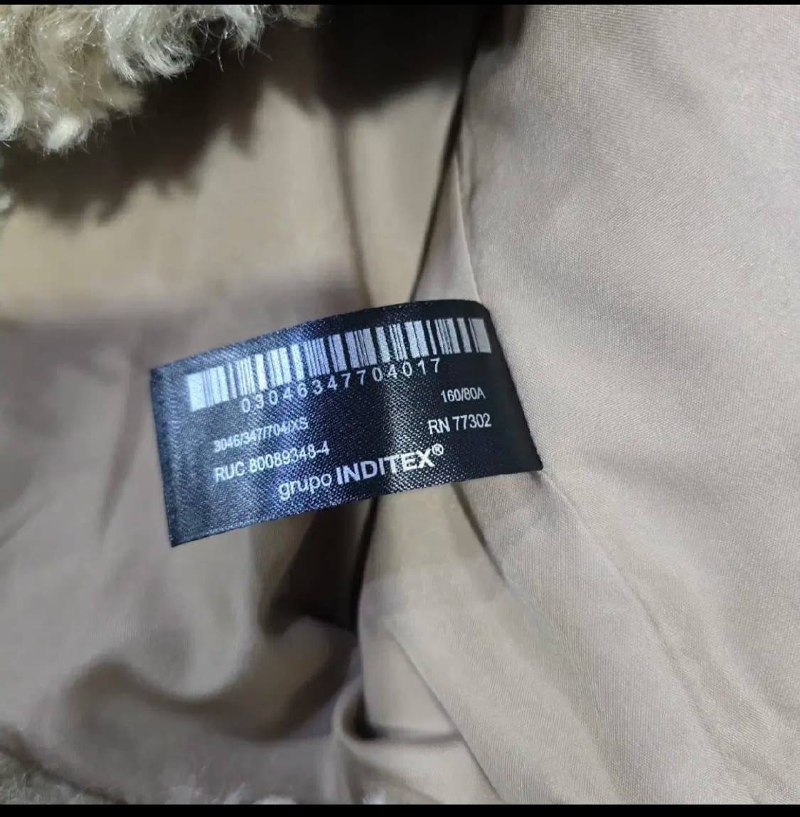 0712 [자라] 숏 퍼 토글 버튼 뽀글이 자켓 xs 상품이미지6