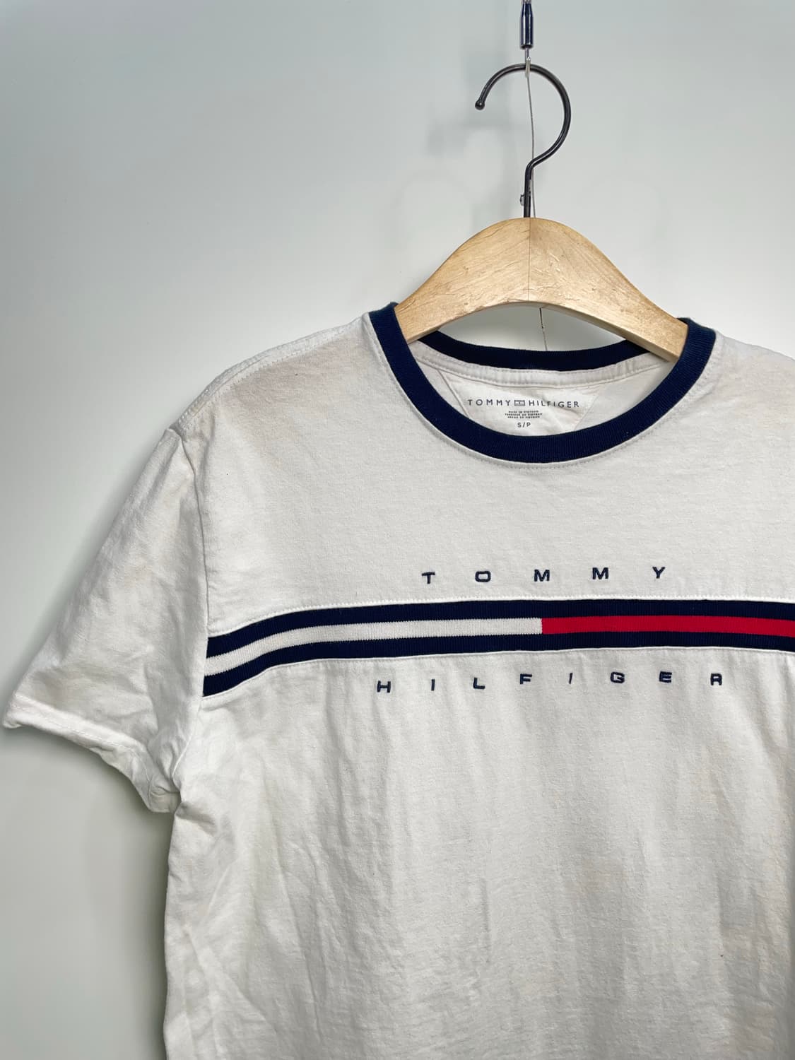 타미힐피거 로고 반팔  상품이미지2