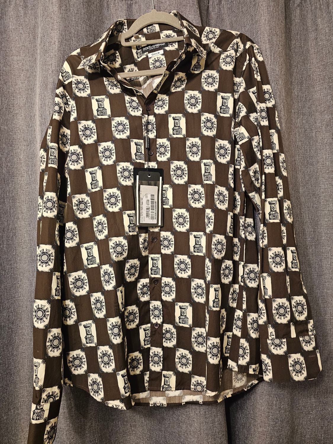 돌체엔가바나 프린팅 셔츠 새상품 상품이미지5