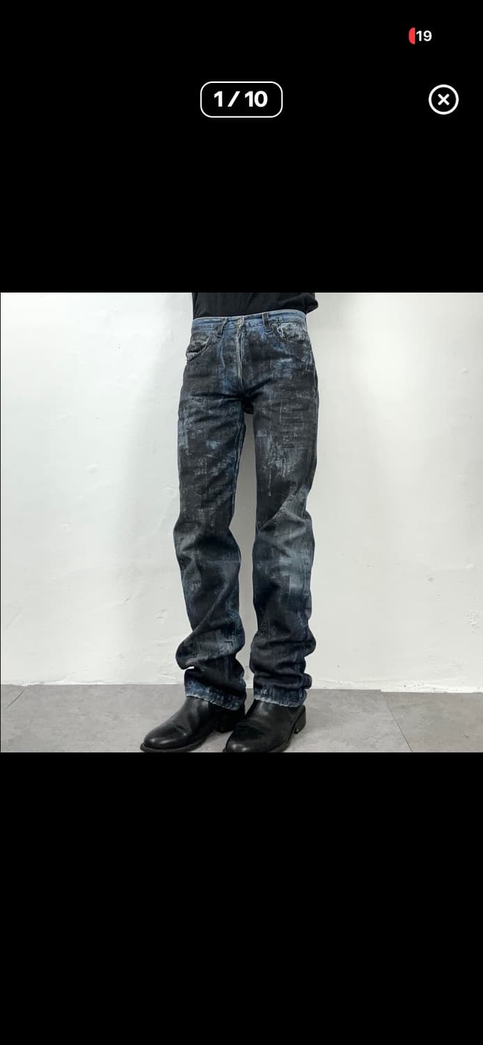 Levi's 80s 501 Archipram Custom Silkscre 상품이미지2