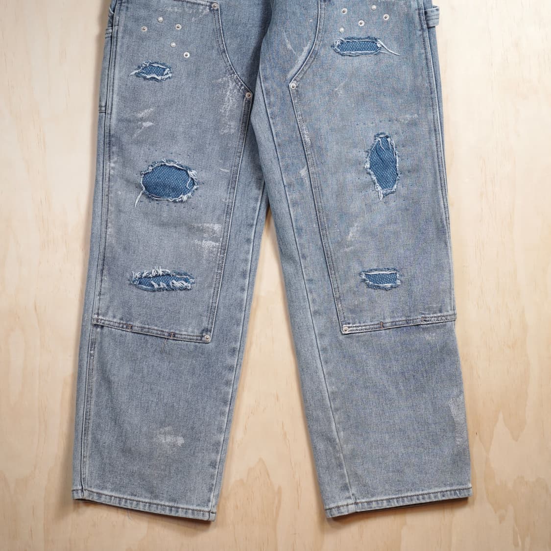 레저렉션13 핸드메이드 디테일 데님팬츠 상품이미지3