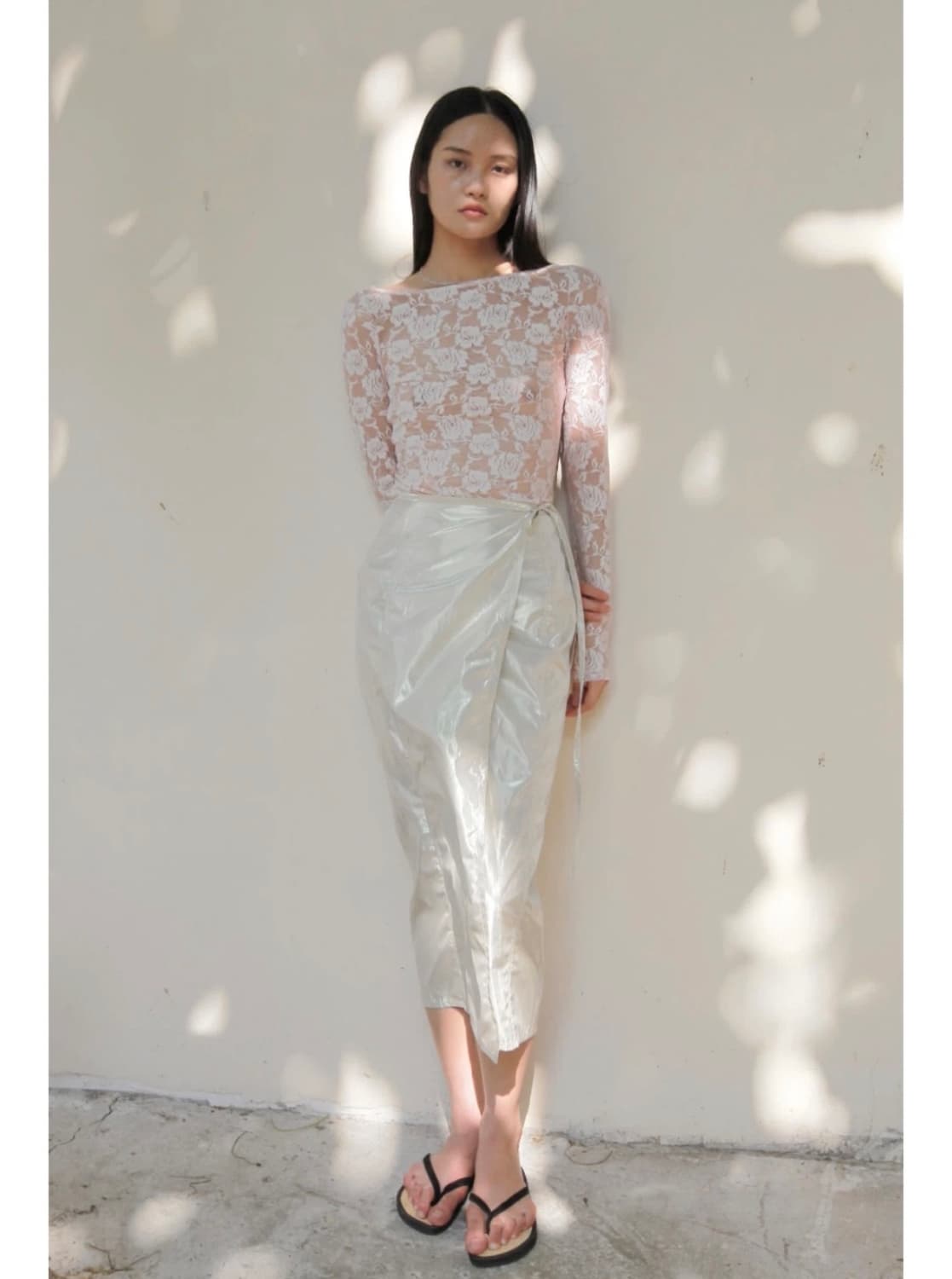 nuuanu 누아누 rugo long sleeve_white 새상품 택O 상품이미지4