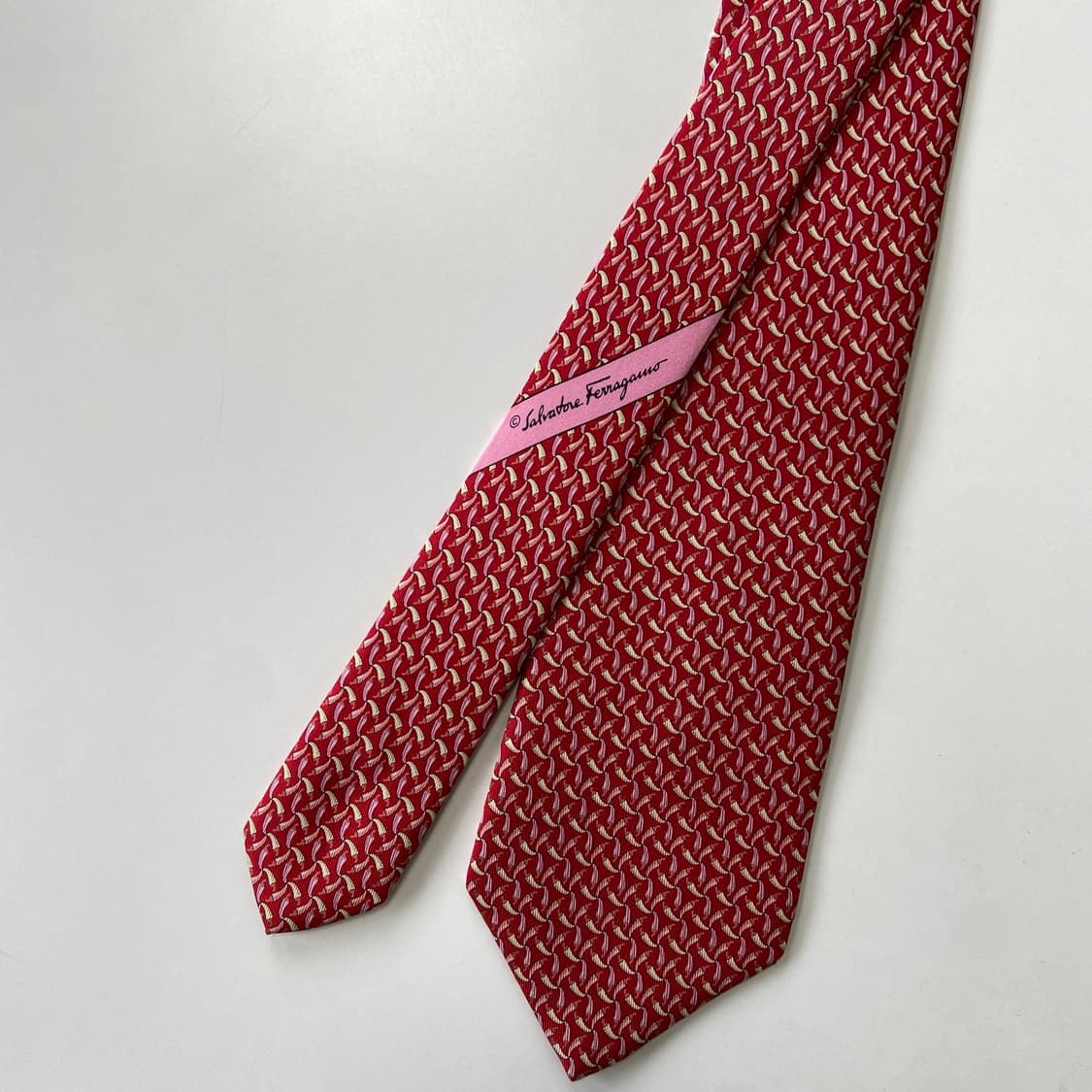 페레가모(Ferragamo) 명품 정품넥타이 8.7cm 상품이미지3