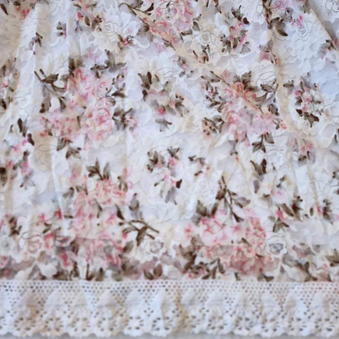 Liz Lisa(리즈리사) 로즈 플로럴 레이스 캐미솔 원피스 상품이미지4