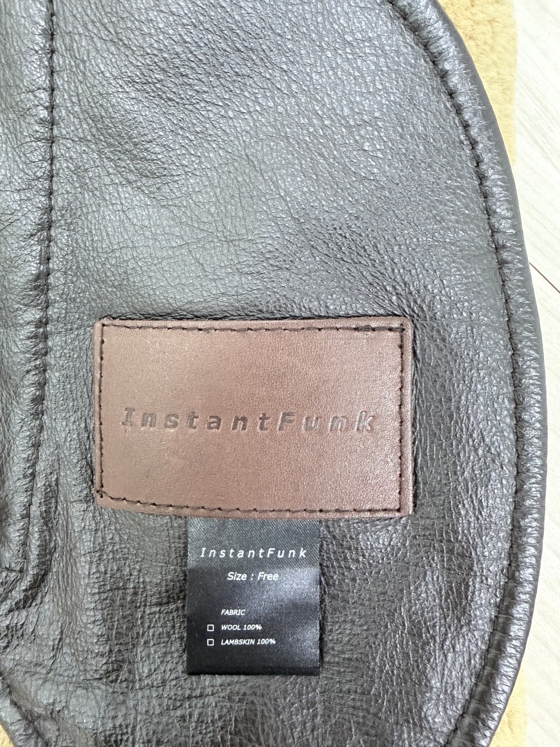 인스턴트펑크 리얼 무스탕, 롱 무스탕 상품이미지7