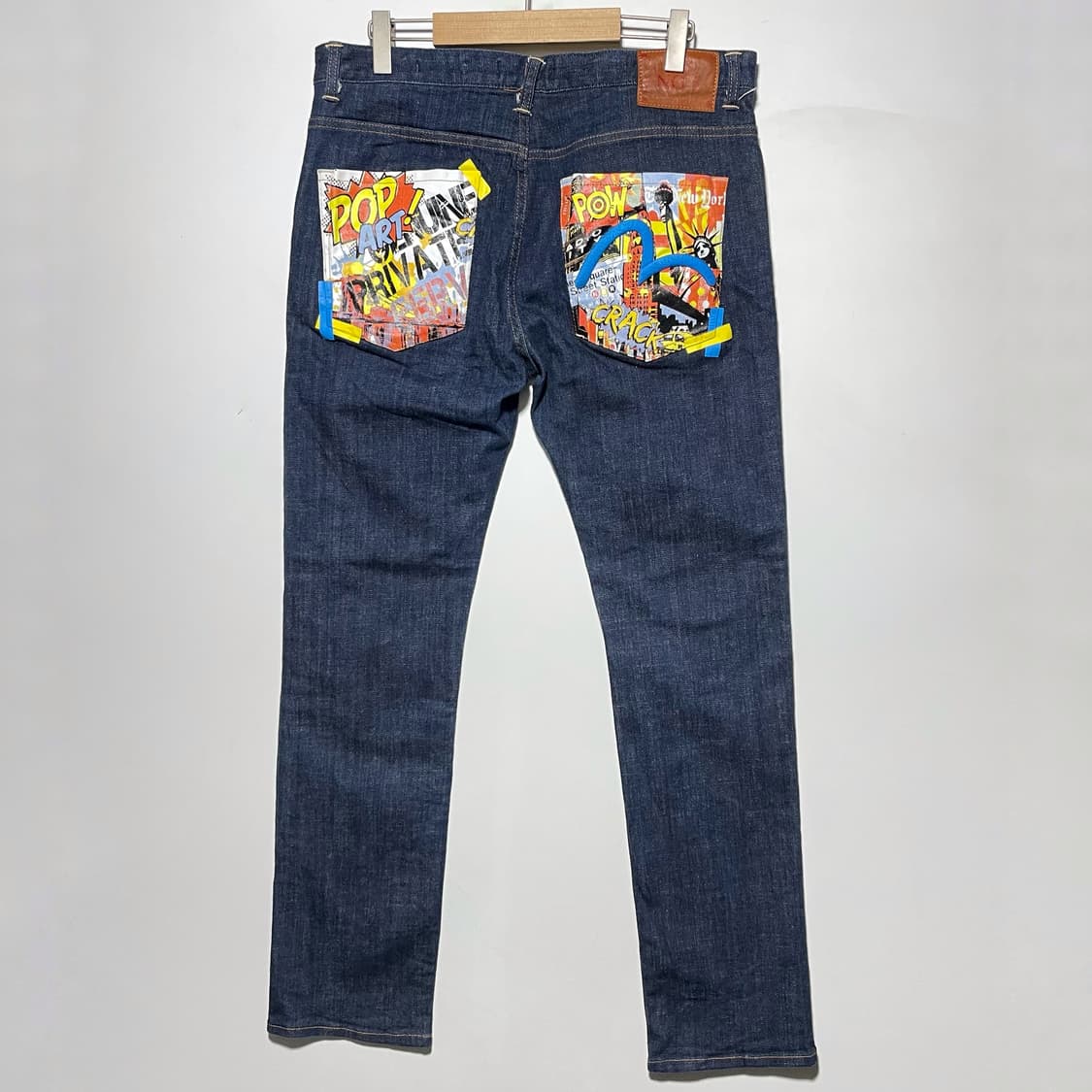 에비수 팝아트 데님팬츠 36 상품이미지1