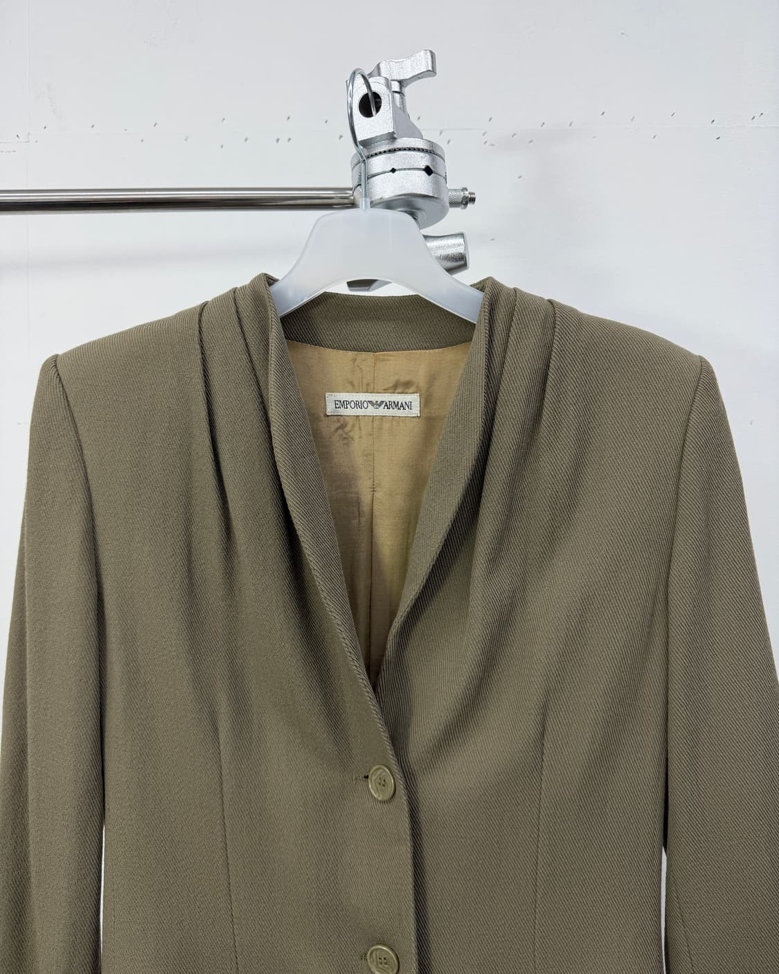 early 90s) Soft Tailored Collarless Jk 상품이미지7