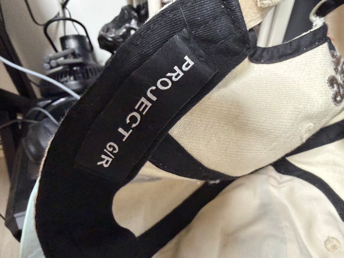 프로젝트 G/R 와이드 스로우백 캡 베이지 상품이미지6