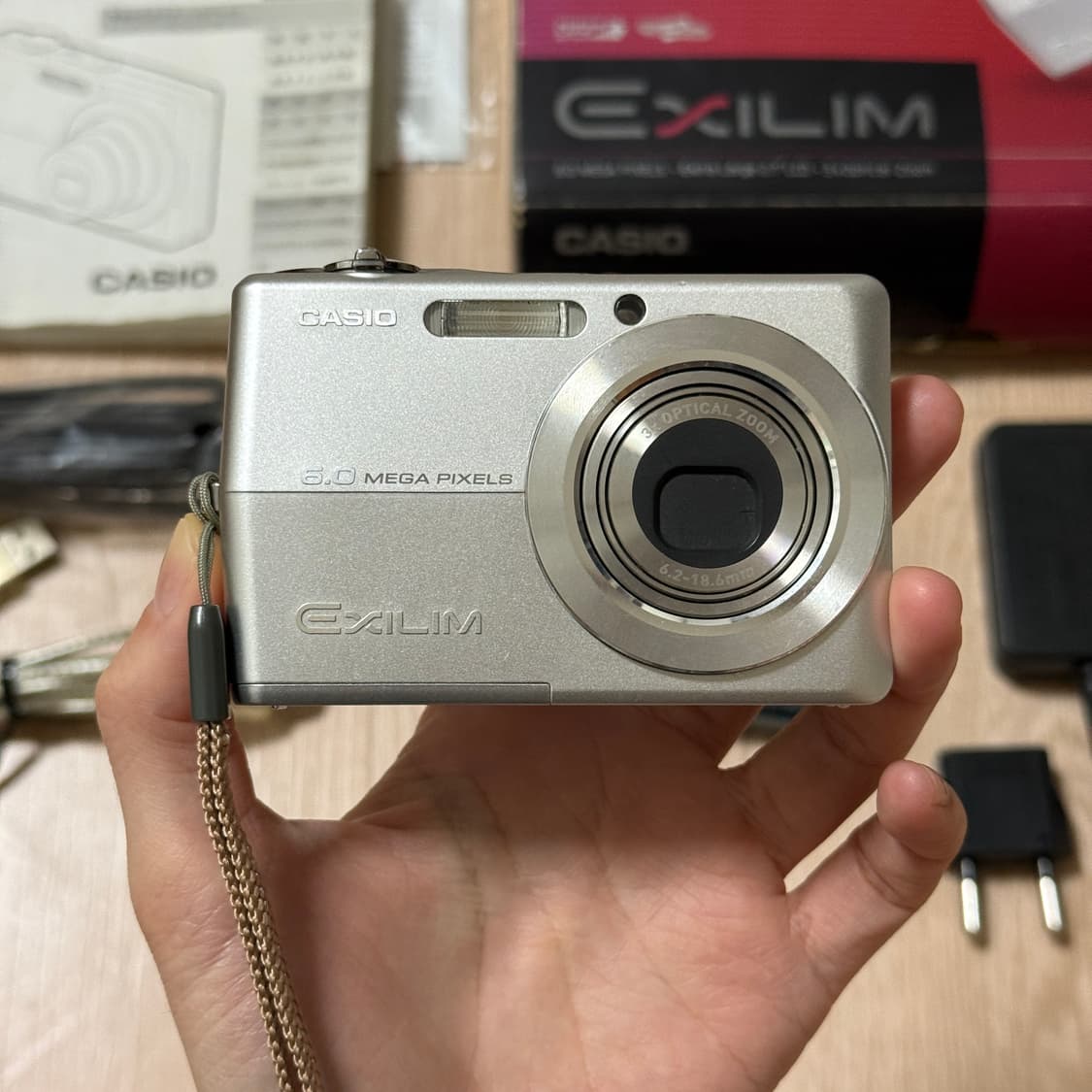 풀박스 CASIO EXILIM EX-Z600 카시오 엑슬림 실버디카 상품이미지2