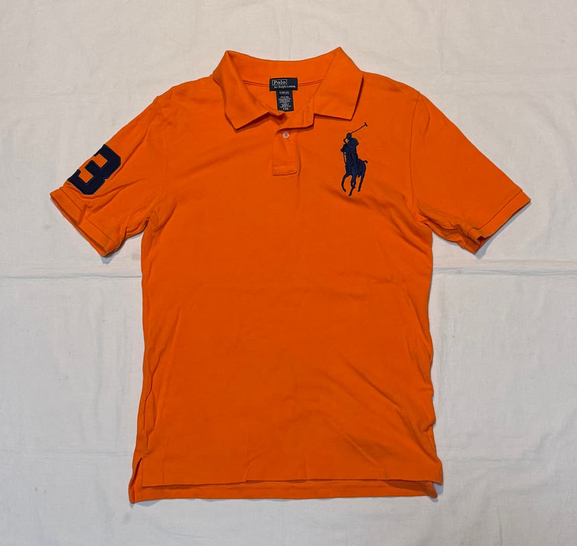 폴로 랄프로렌 빅포니 치프키프 카라티 오렌지 상품이미지1
