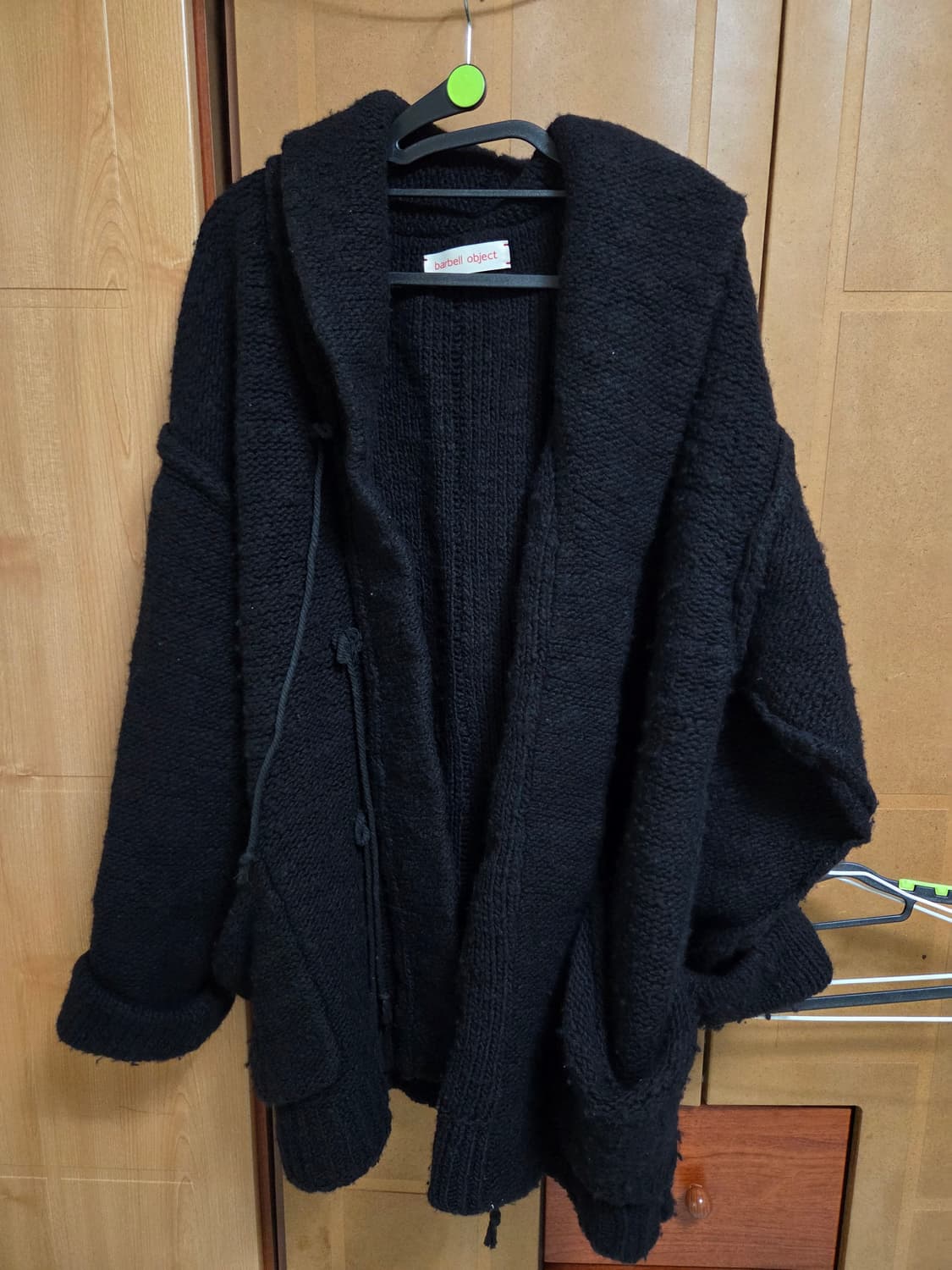 Barbell object 24AW lg cardi 2사이즈 상품이미지2