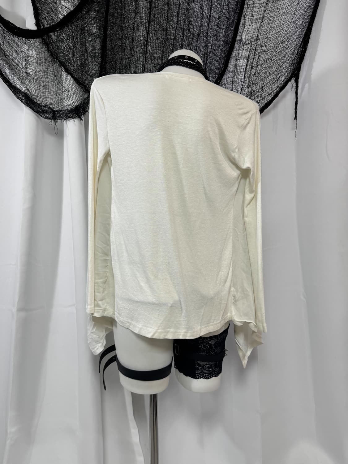 white cardigan 상품이미지2