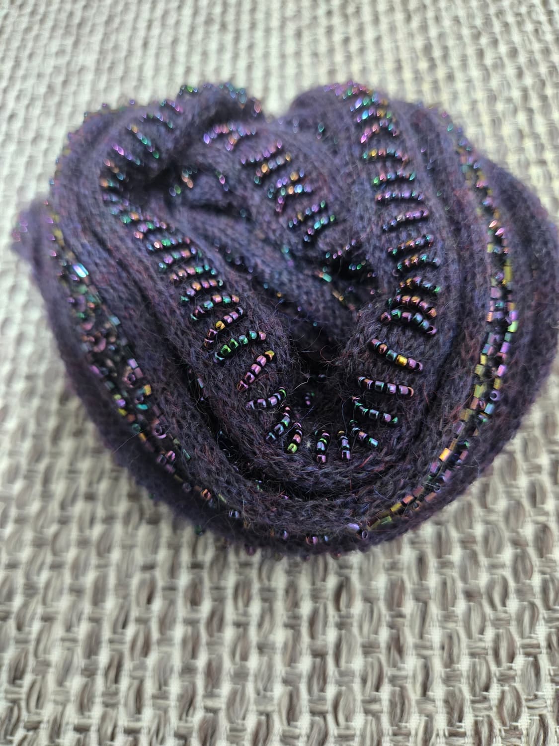 Mami Endo 일본 디자이너 핸드 비즈 니트 스트랩 / 벨트·머플러 상품이미지1