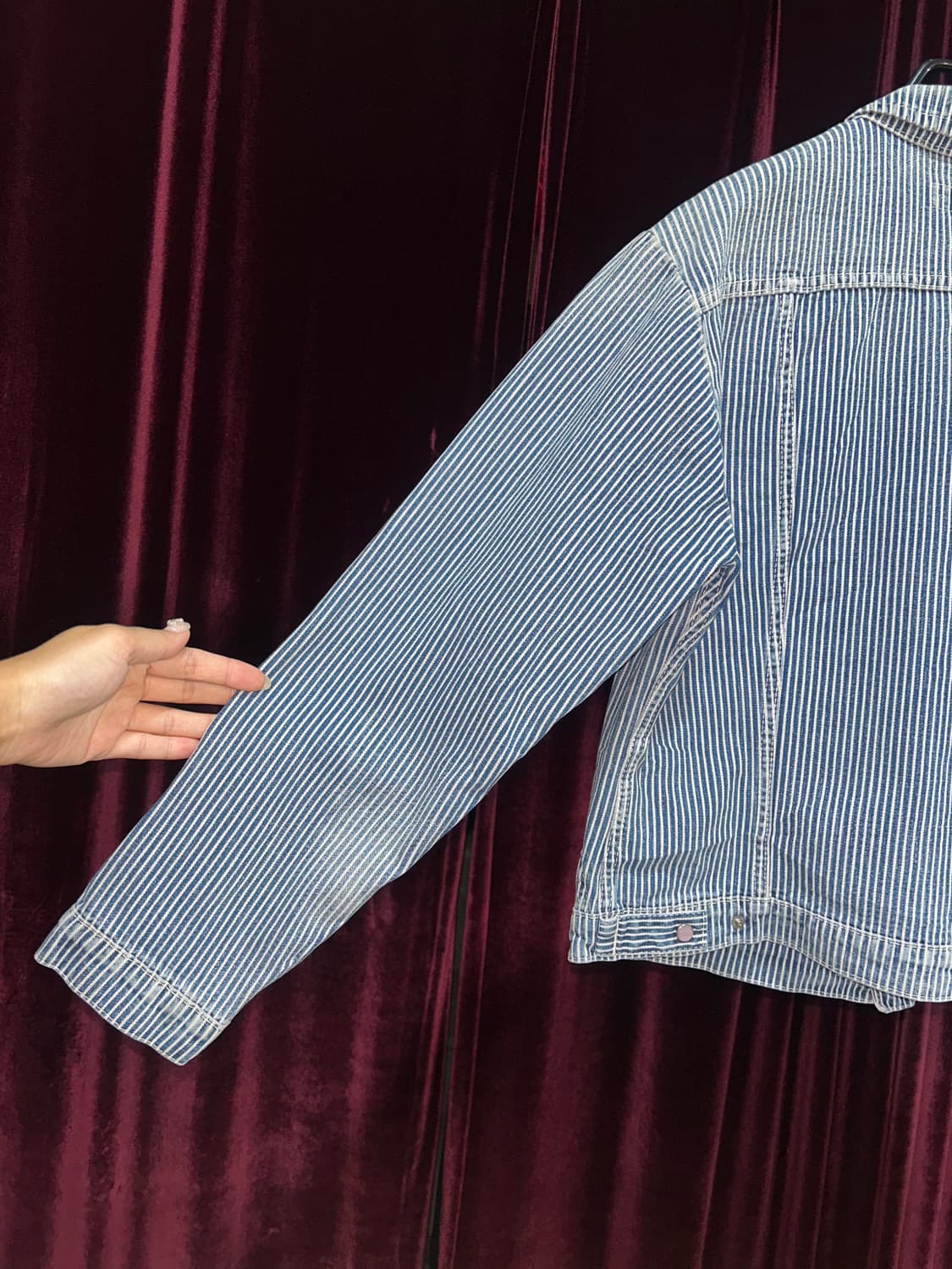 R by 45RPM hickory denim jacket 상품이미지8