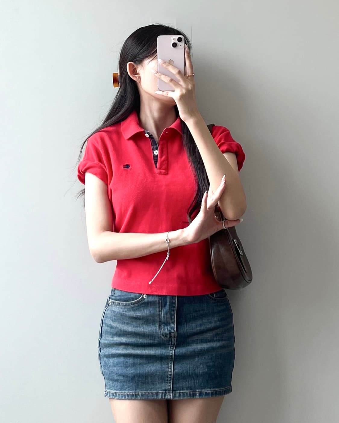 버버리 반팔 카라티  상품이미지2