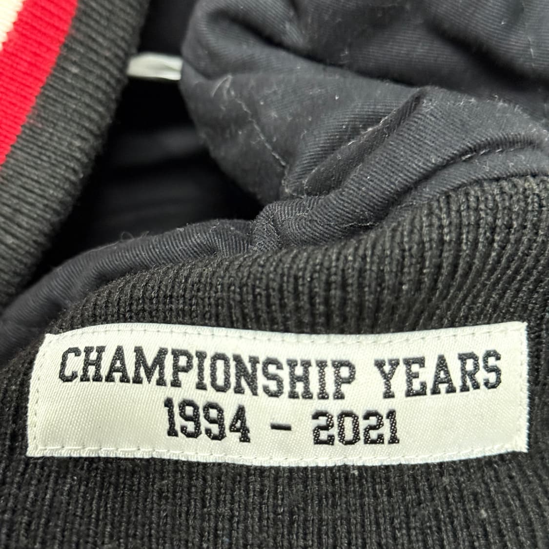 SS21 슈프림 x 미첼 앤 네스 새틴 바시티 자켓 상품이미지8