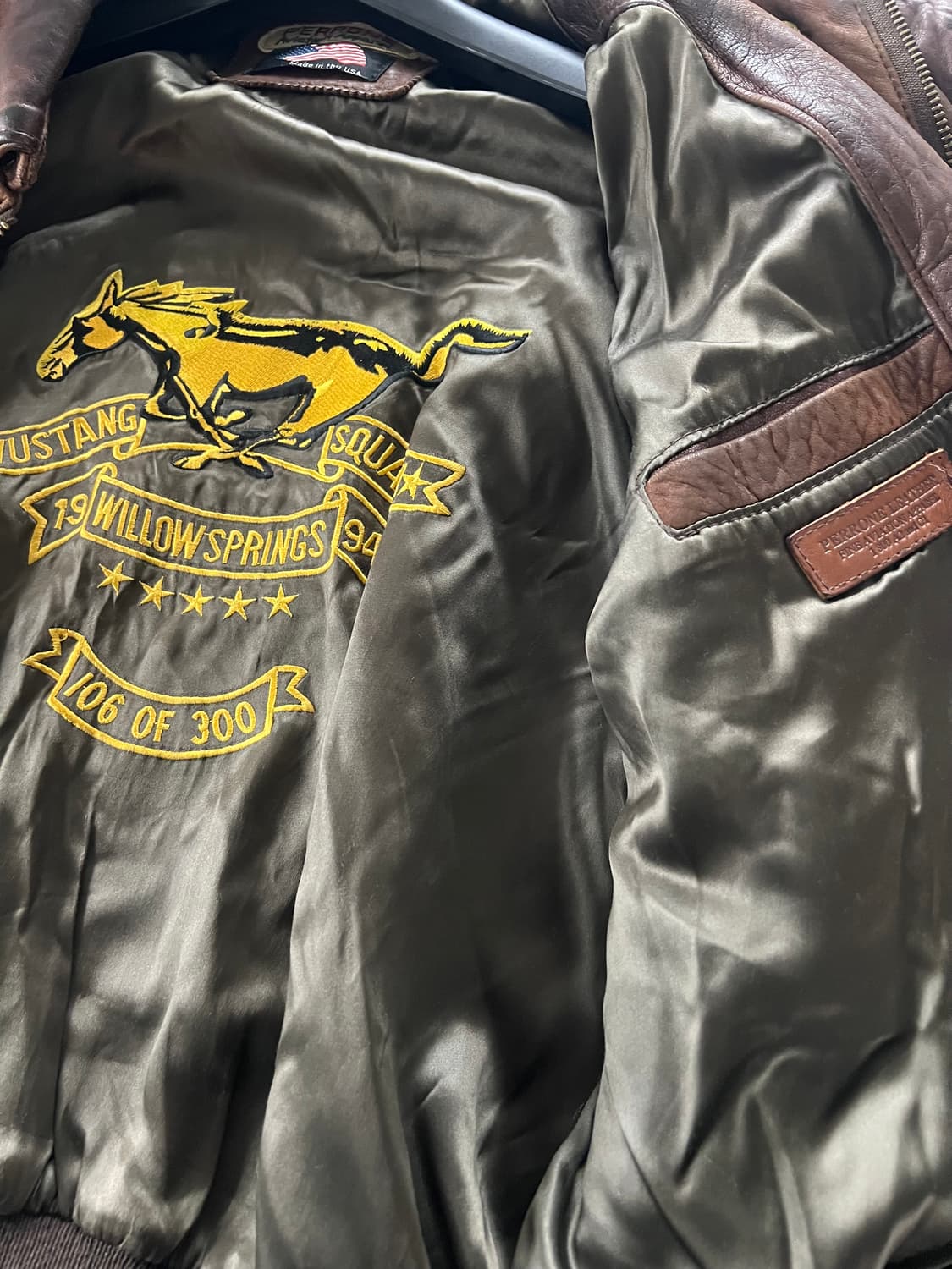 빈티지 Perrone A-2 레더자켓 상품이미지5