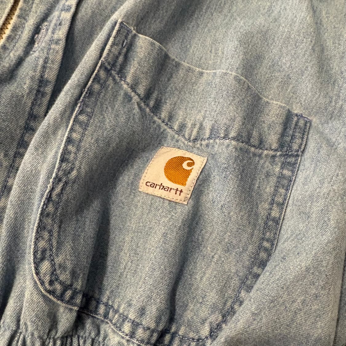 칼하트 커스텀 크롭 셔츠 ⭐️866 상품이미지2