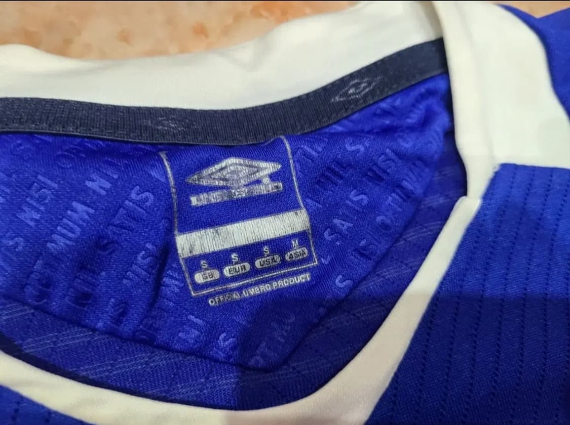 엄브로 08 09 에버튼 올드레플 축구져지 상품이미지7