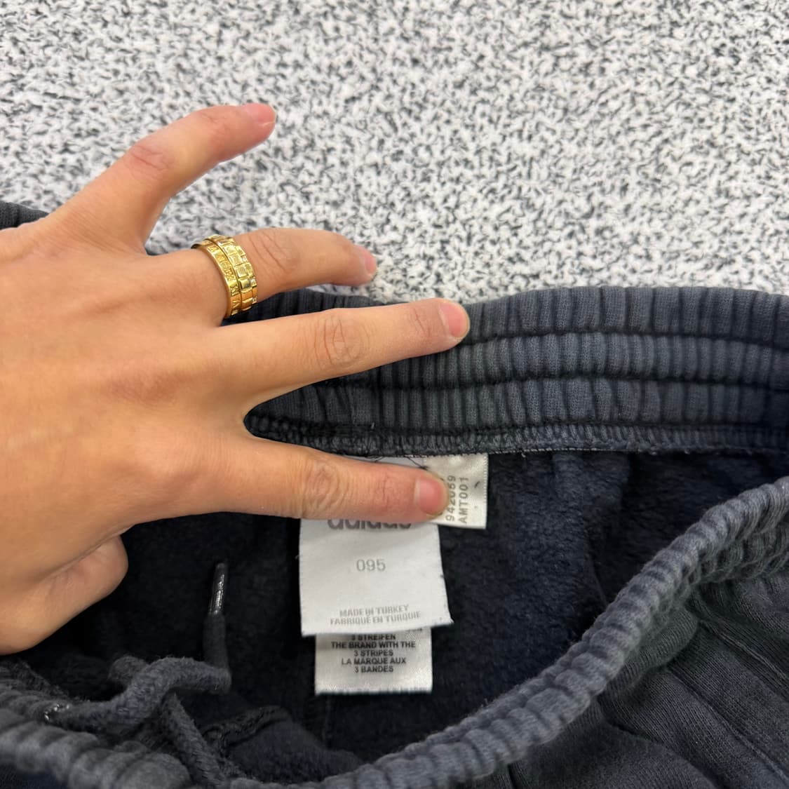 95 아디다스 기모 트레이닝팬츠 0128H2 상품이미지3