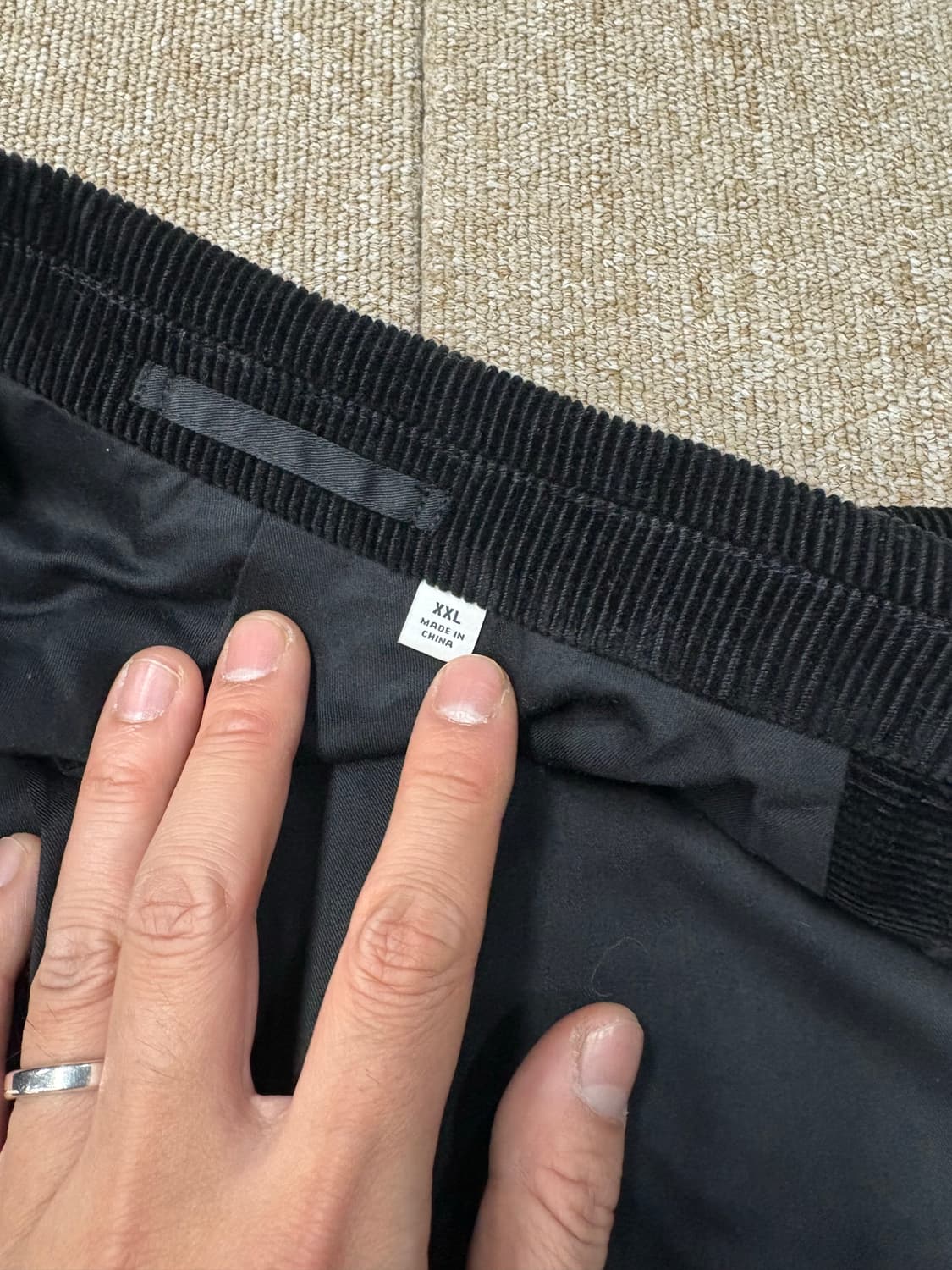 유니클로u 코듀로이 블레이저 자켓 상품이미지3