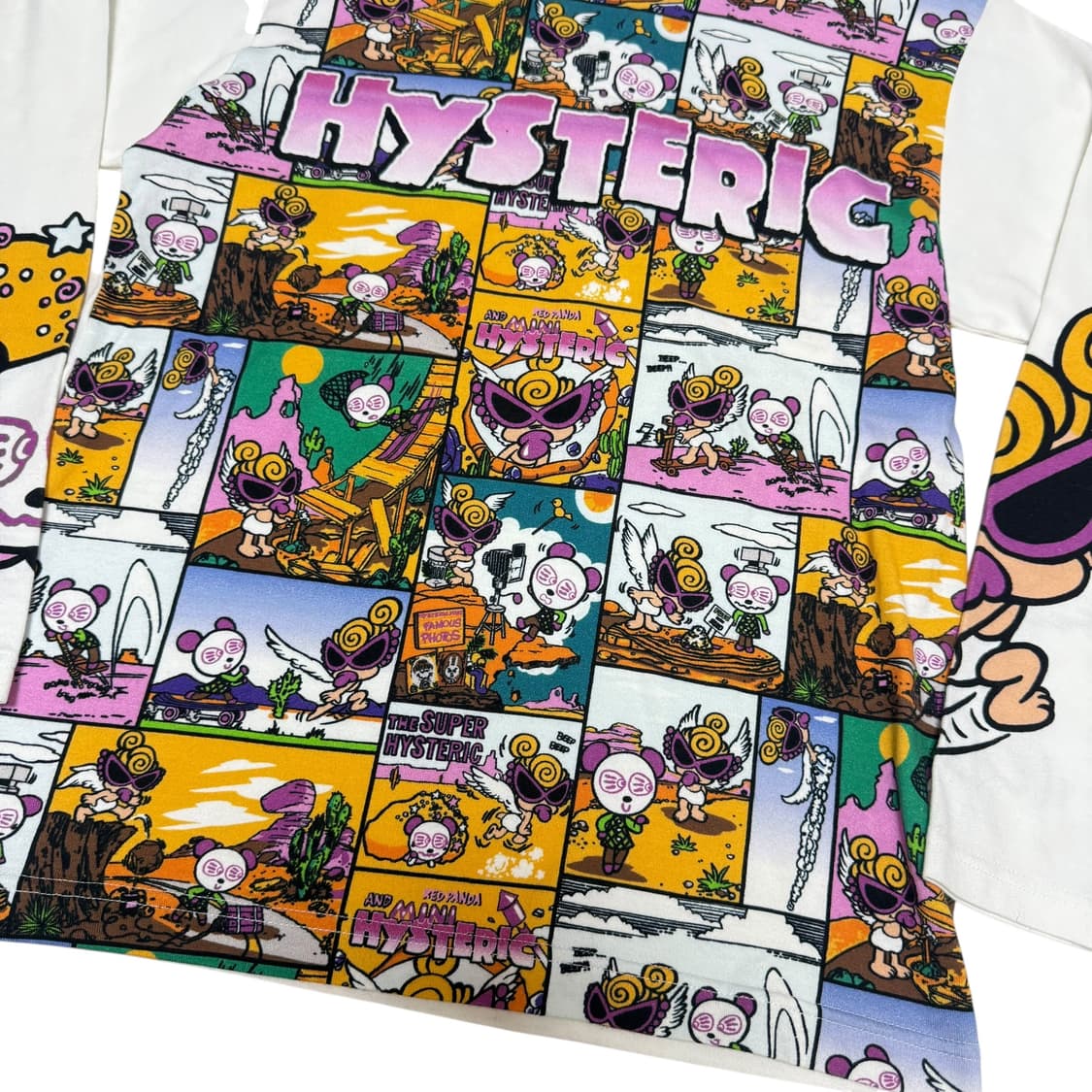 Hysteric Glamour 히스미니 카툰 그래픽 롱슬리브 상품이미지5