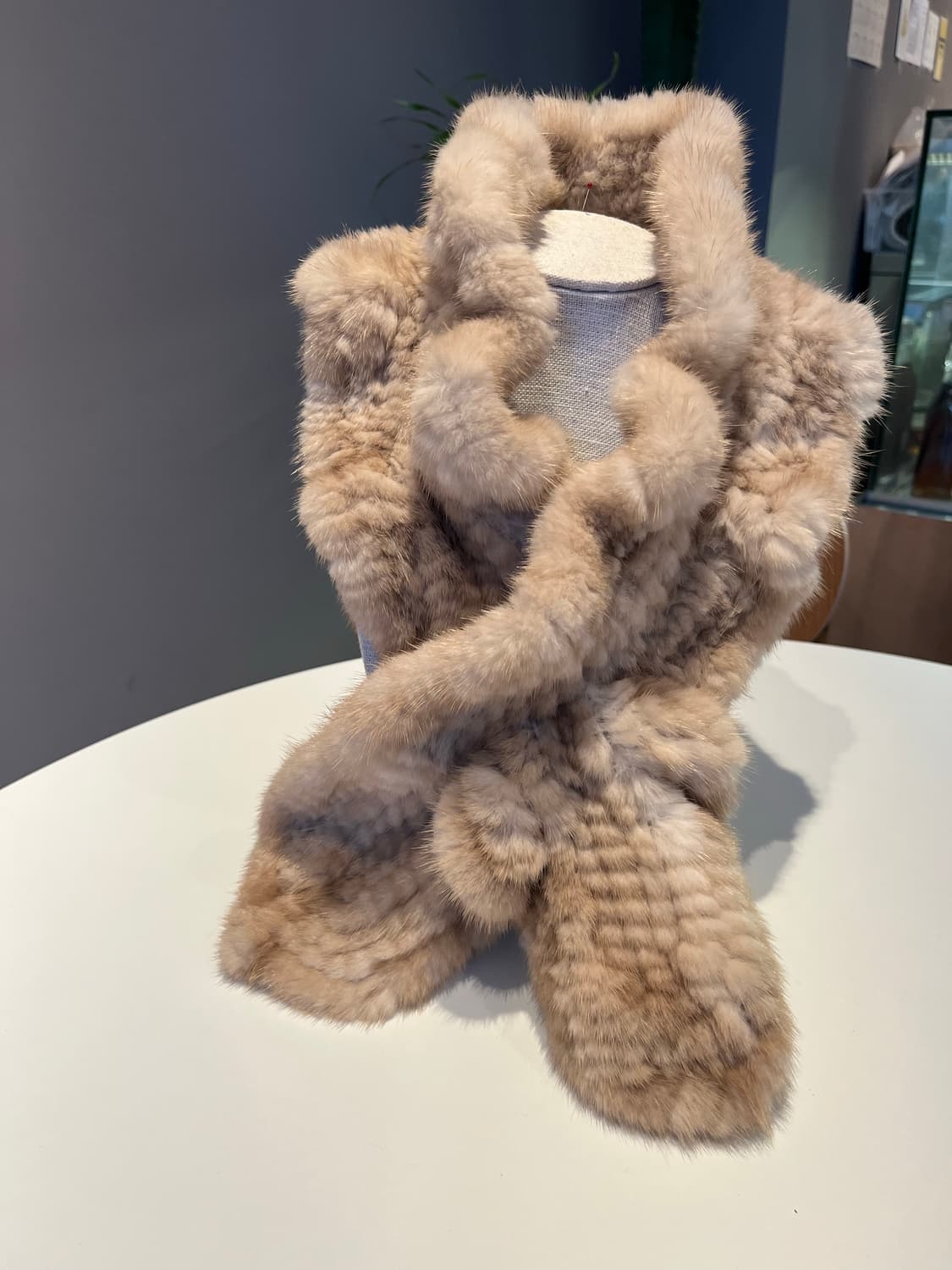 100% 밍크 머플러 (새상품) 상품이미지1