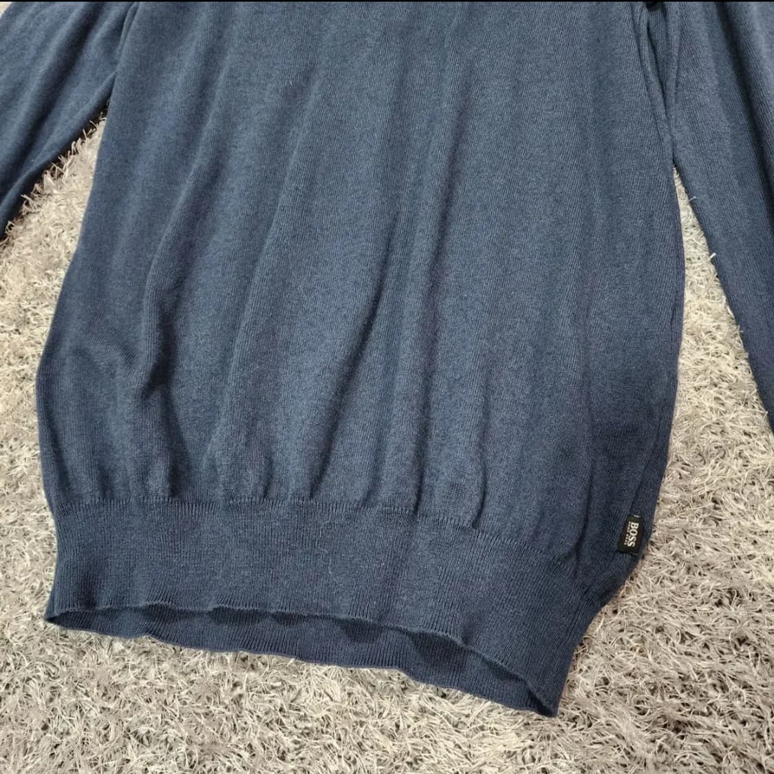 보스  라운드 니트 티셔츠 M 상품이미지3