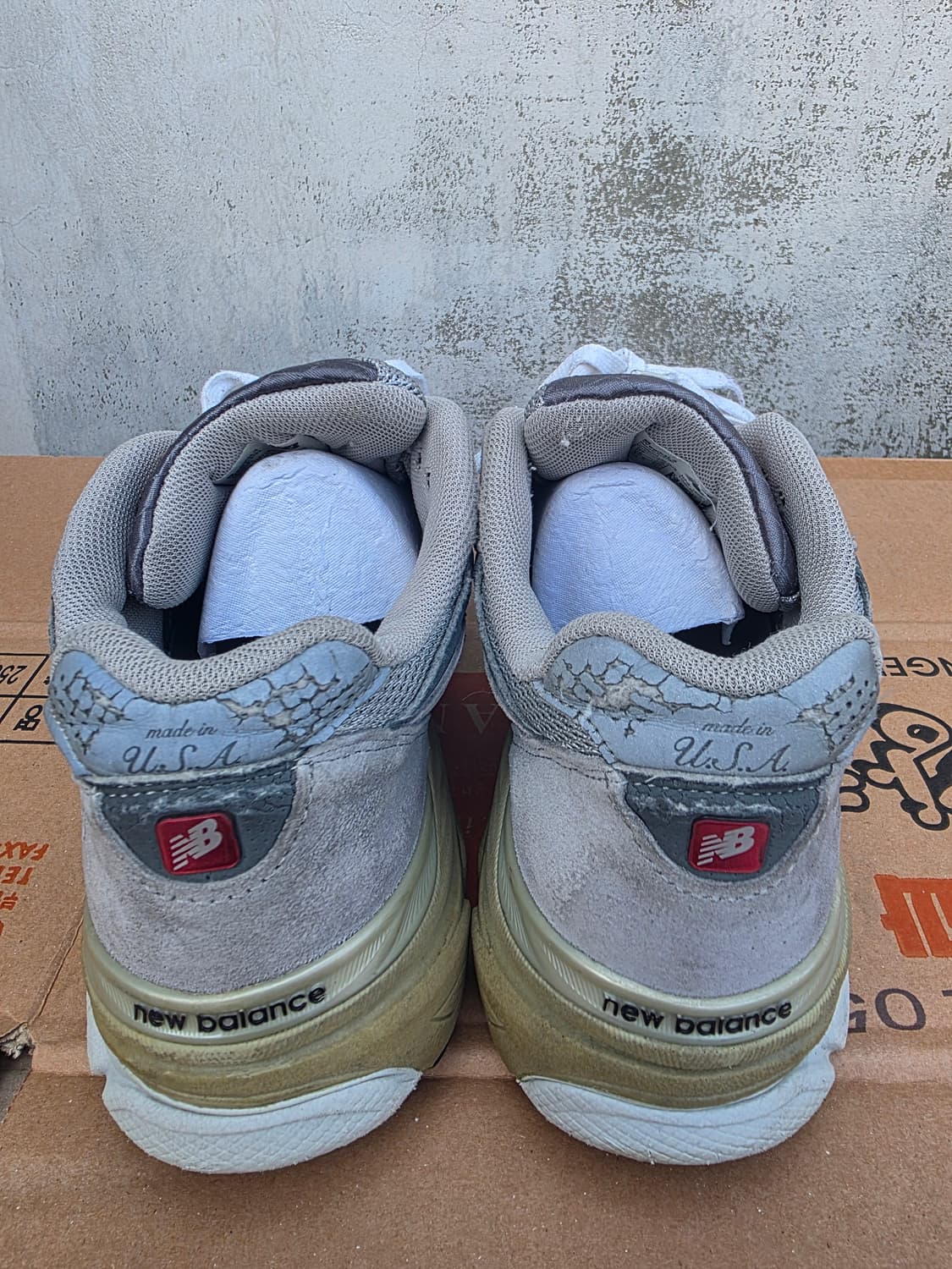 뉴발란스 990v3 그레이 240 / USA 러닝화 상품이미지4