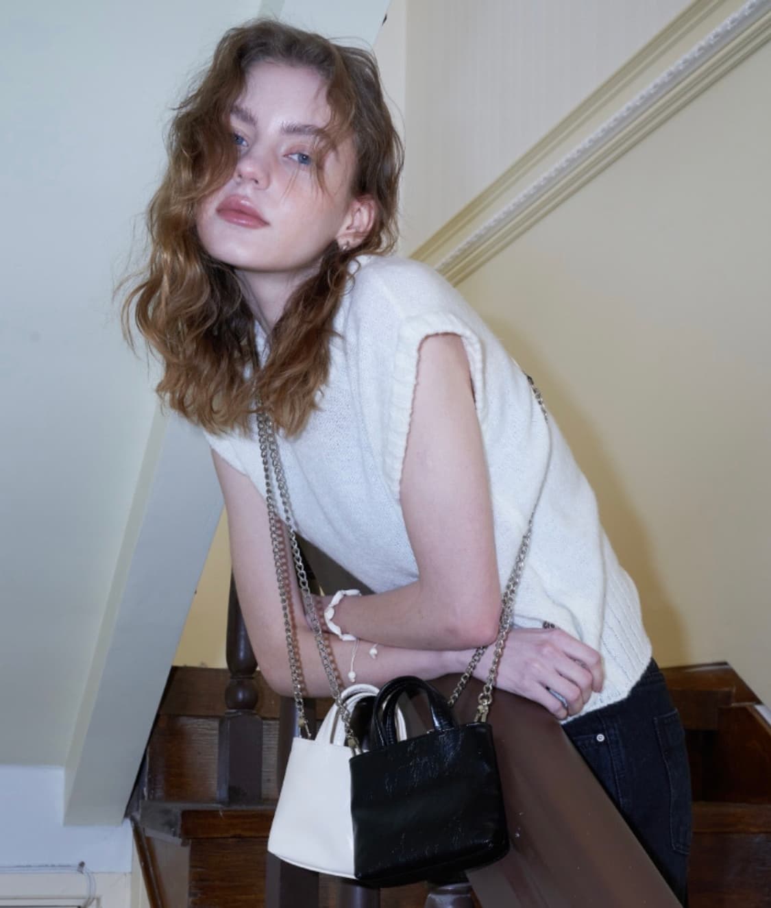 썸웨어버터 mini toast bag - black 상품이미지2