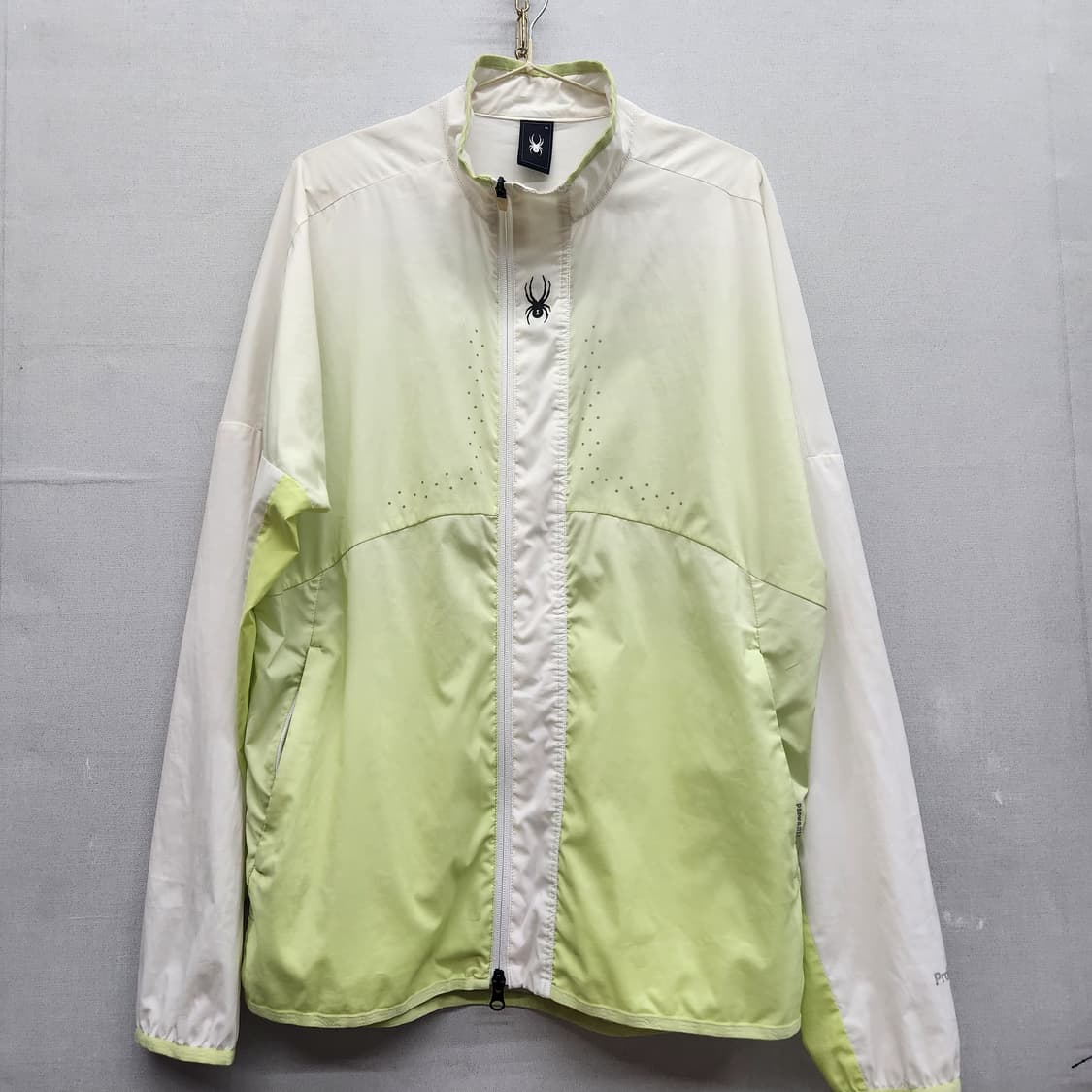 스파이더 로고 배색 투웨이 바람막이 XL(2XL) 상품이미지1