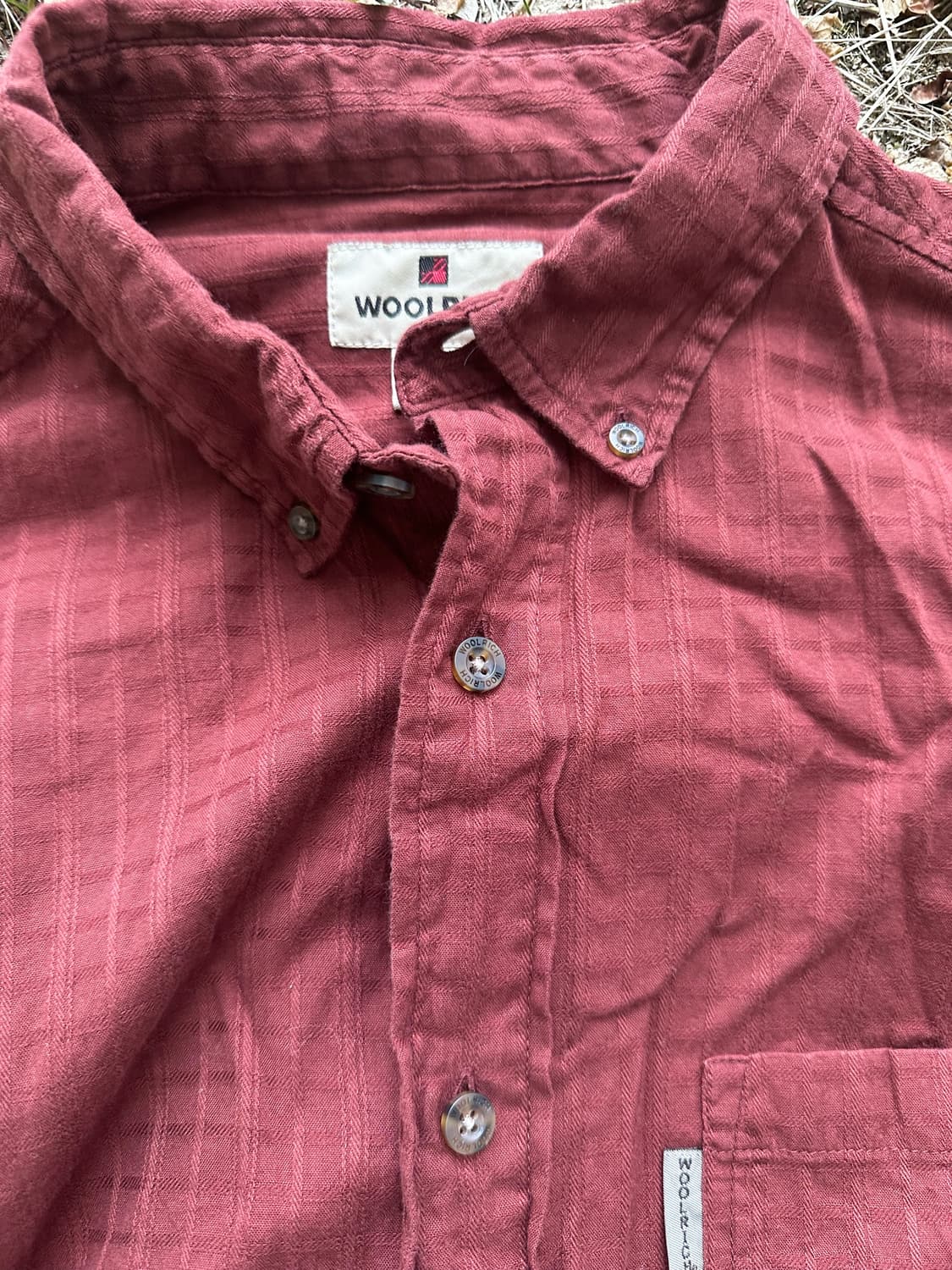 Woolrich 00‘s button down check shirt 상품이미지2