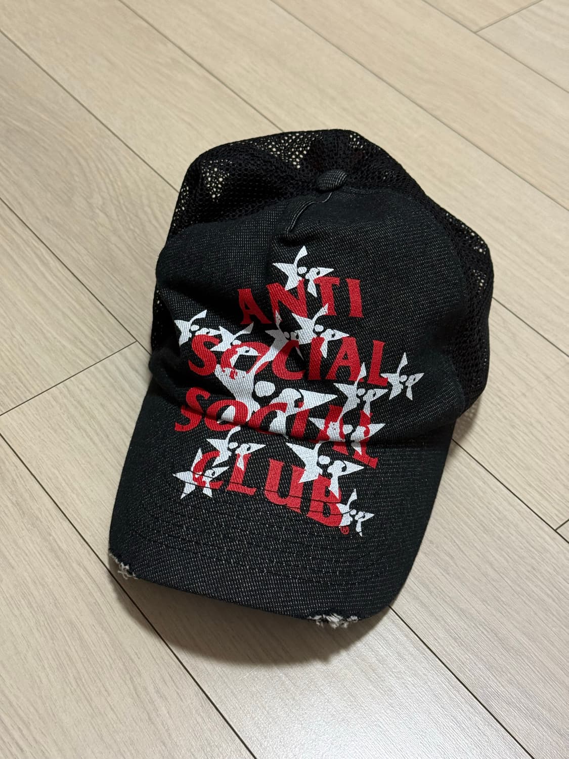 인세인개러지x안티소셜소셜클럽 메쉬캡 트러커캡 상품이미지1