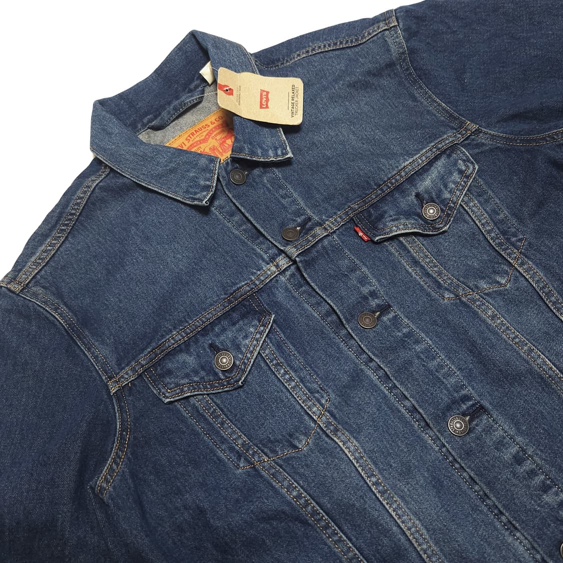 리바이스 Levis 빈티지핏 데님 트러커 자켓 상품이미지4