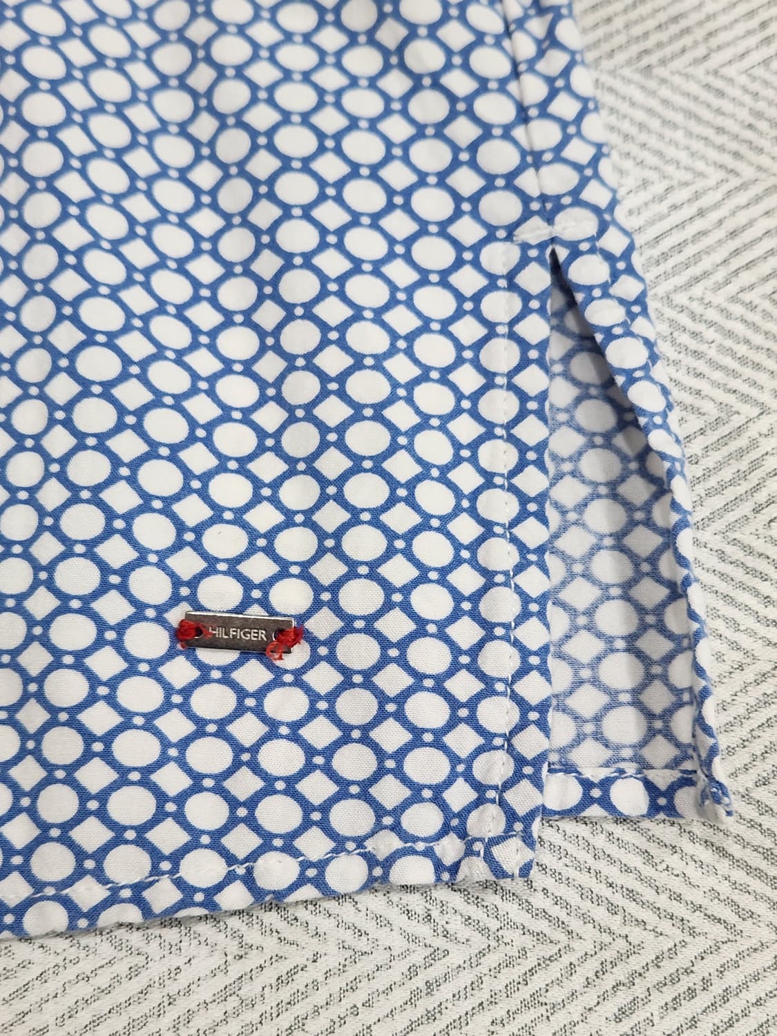 [S] 타미힐피거 찰랑이는 보헤미안 핀턱 7부 블라우스 상품이미지10