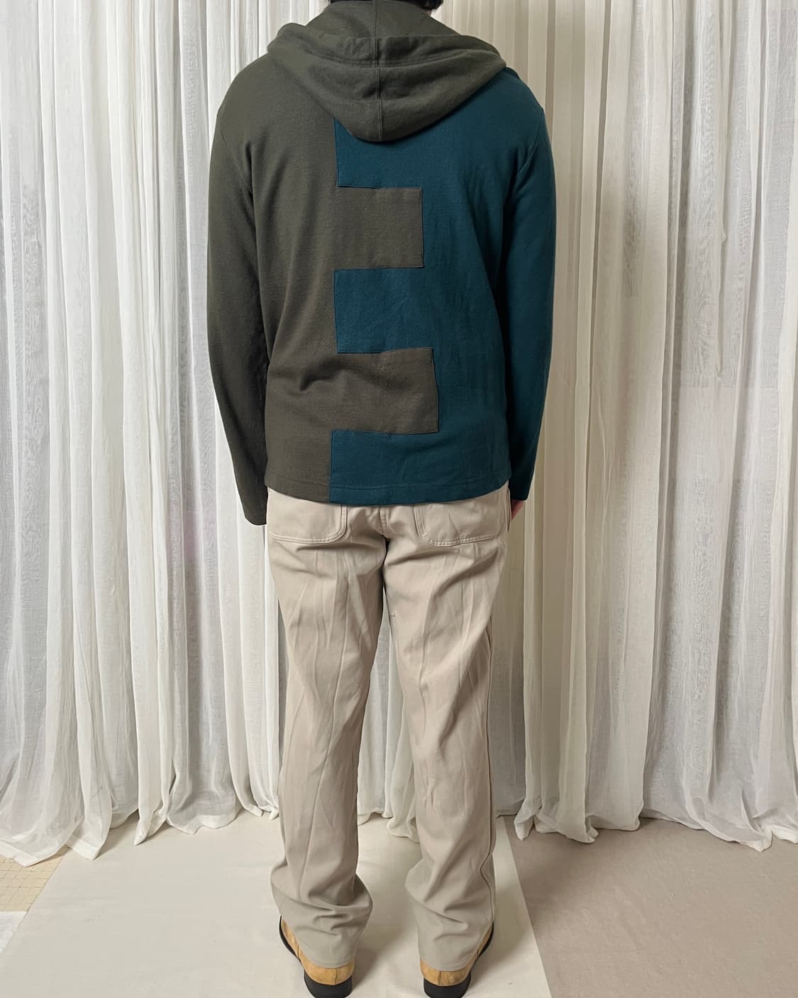 꼼데가르송 옴므 듀스 울 후드집업 comme des garcons 상품이미지8