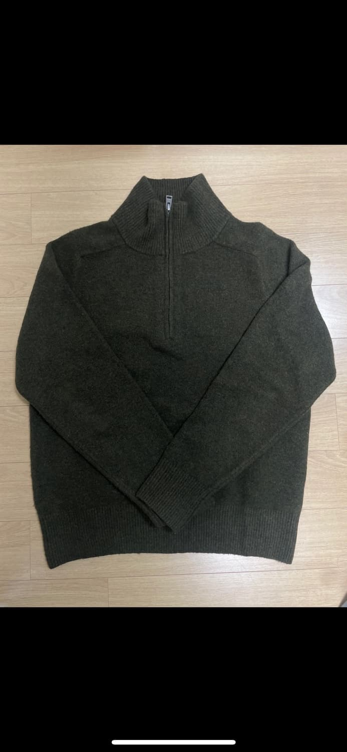 유니클로 jw 앤더슨 수플레얀 하프집 스웨터 s 상품이미지5