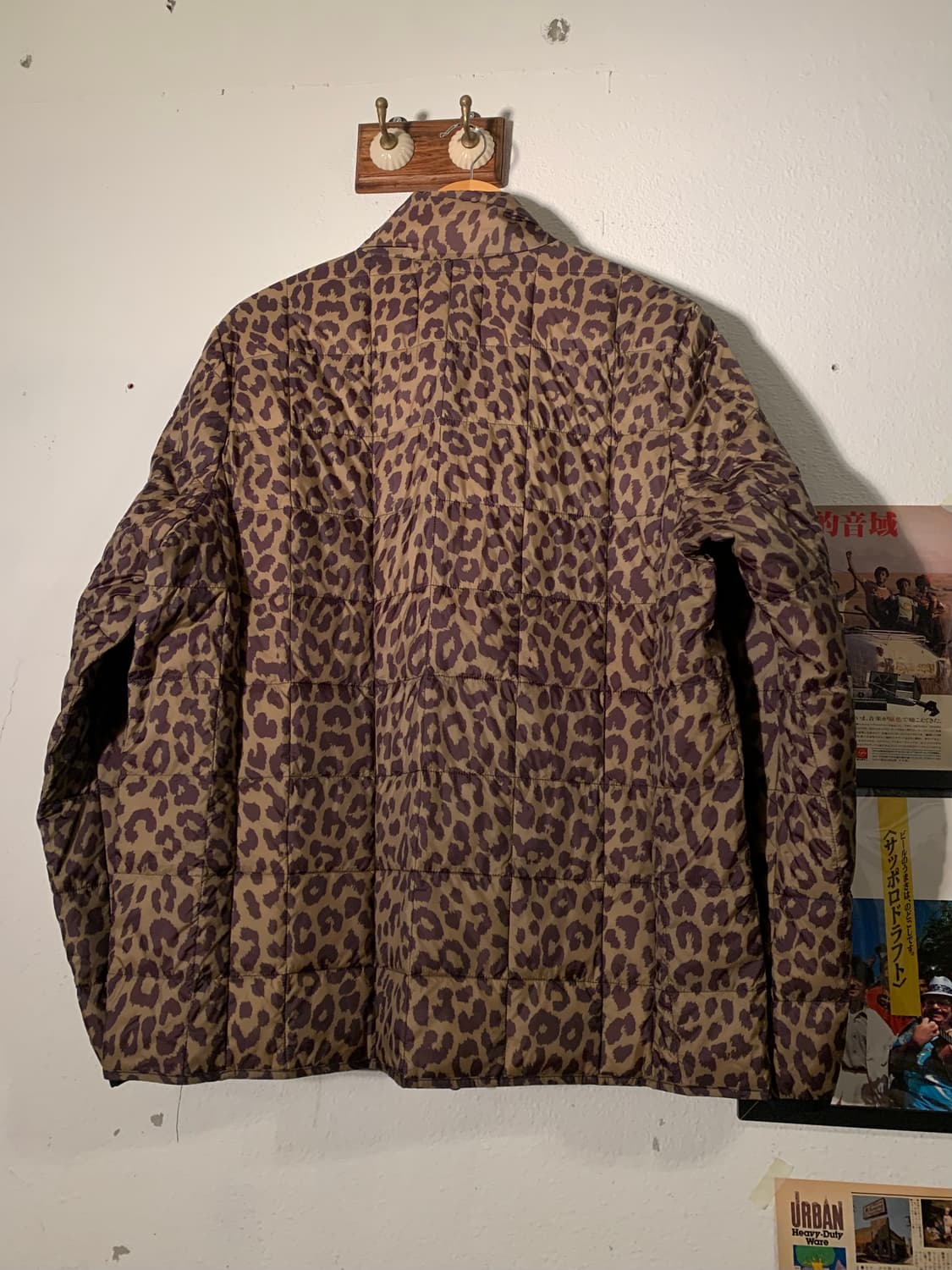 타이온 레오파드 패딩 상품이미지10