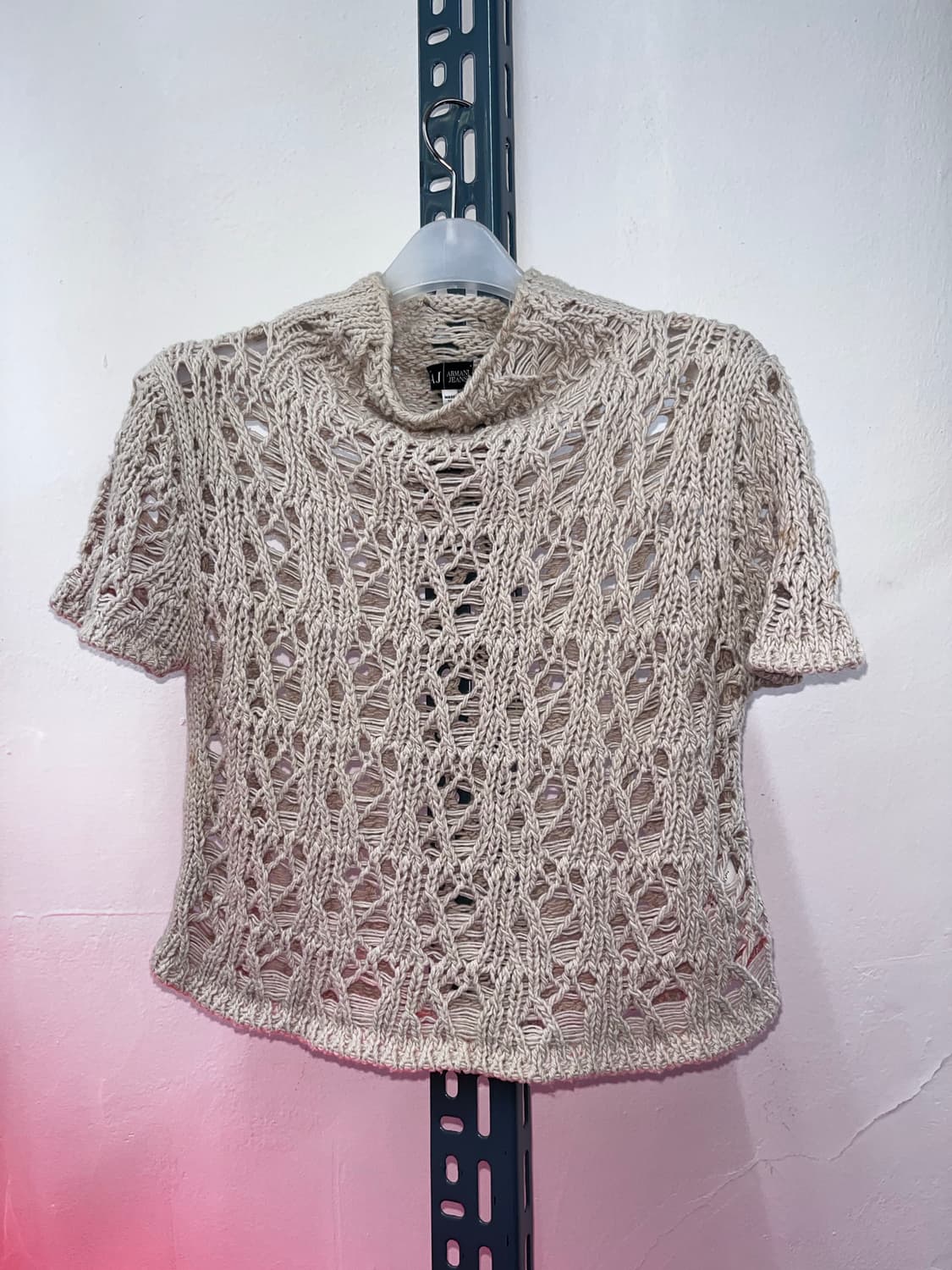 Armani jeans crop knit 상품이미지1