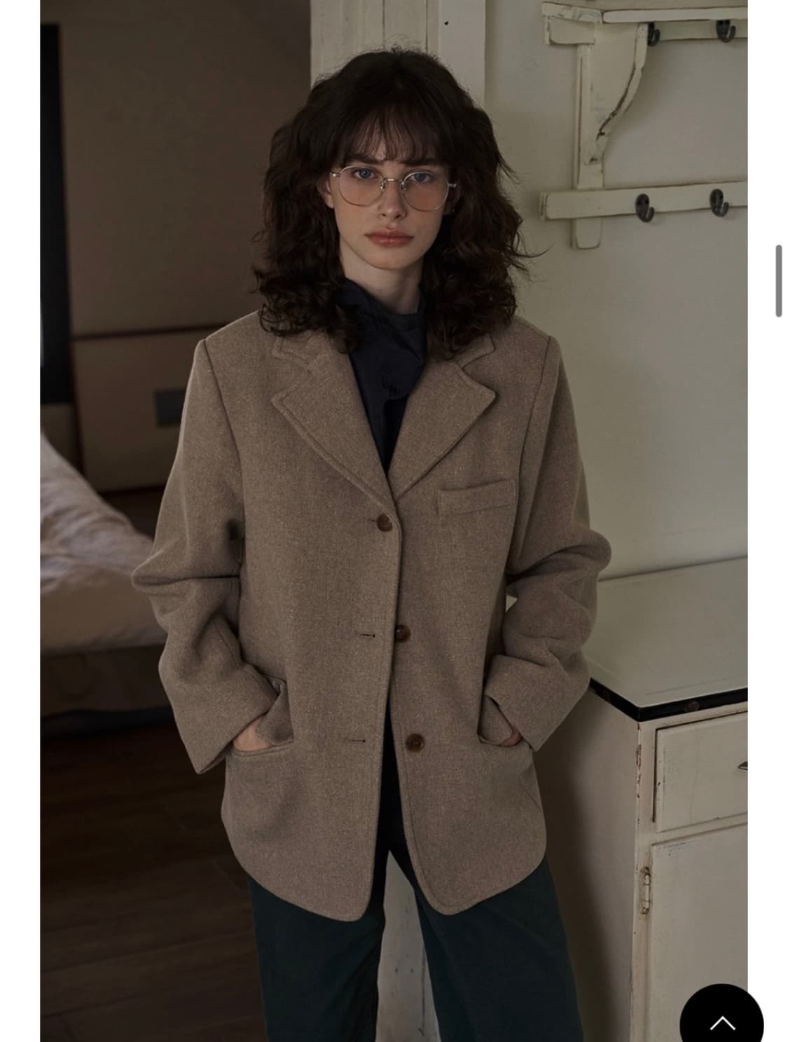 위드아웃썸머 로만울자켓 상품이미지4