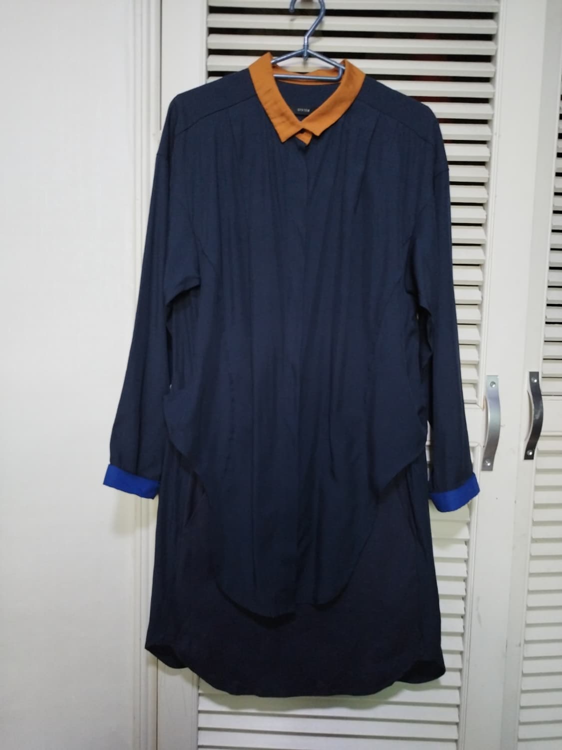 82 한섬 시스템 페이크투피스 원피스 상품이미지1