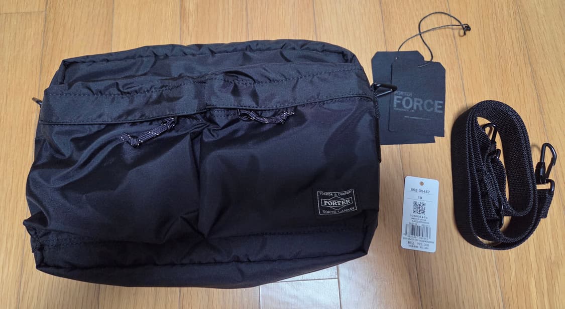 포터 포스 숄더백 855-05457 블랙 상품이미지1