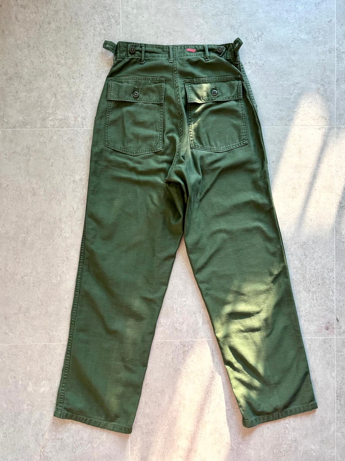 60's 미군 OG 107 퍼티그 팬츠 S(27~28) 전기형 상품이미지8