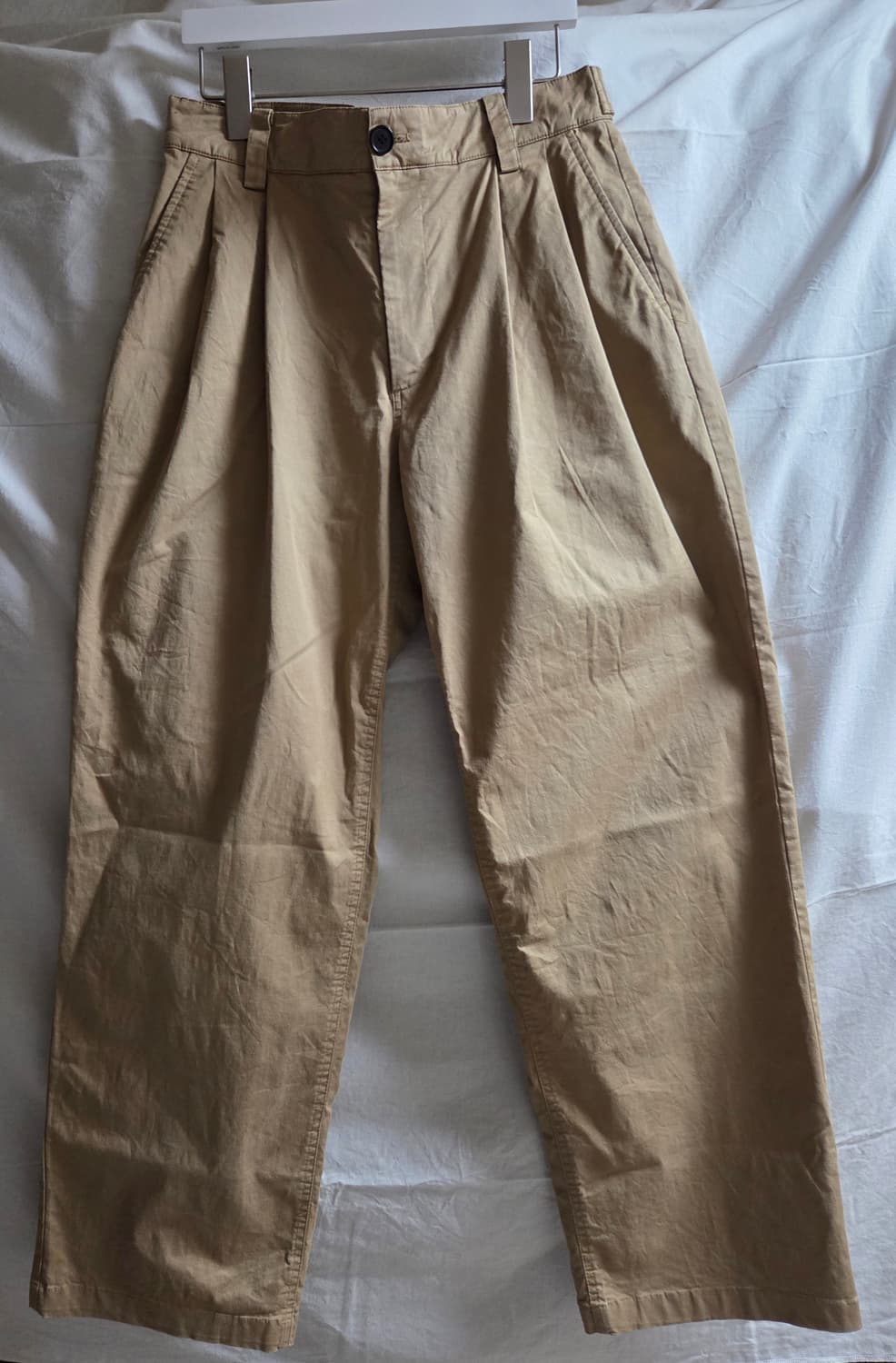 한섬 essential by eql 베이지 치노 팬츠 L 상품이미지1