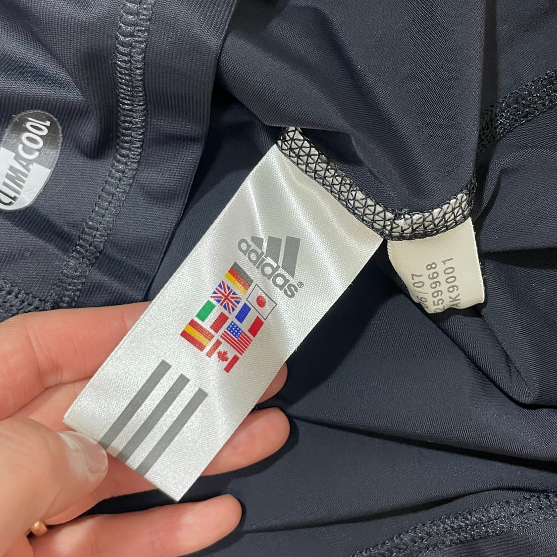 아디다스 테크핏 블랙 기능성 긴팔 티셔츠 여성M 상품이미지5