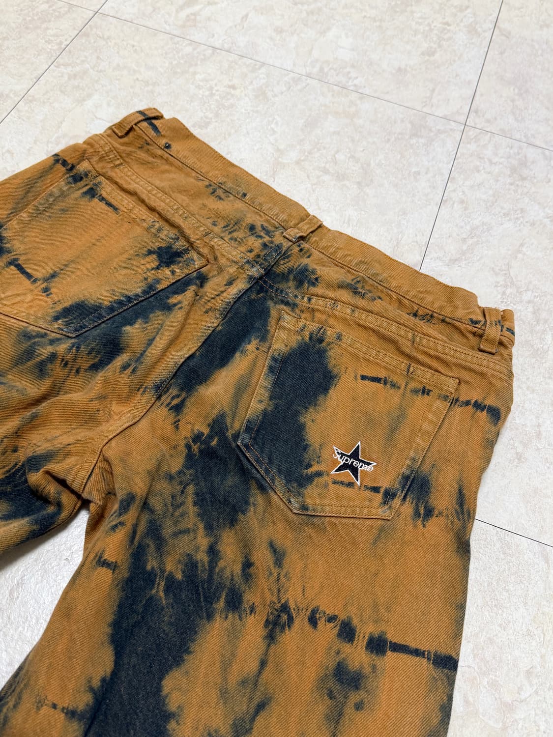 Supreme Regular Jean dyed rust  상품이미지3