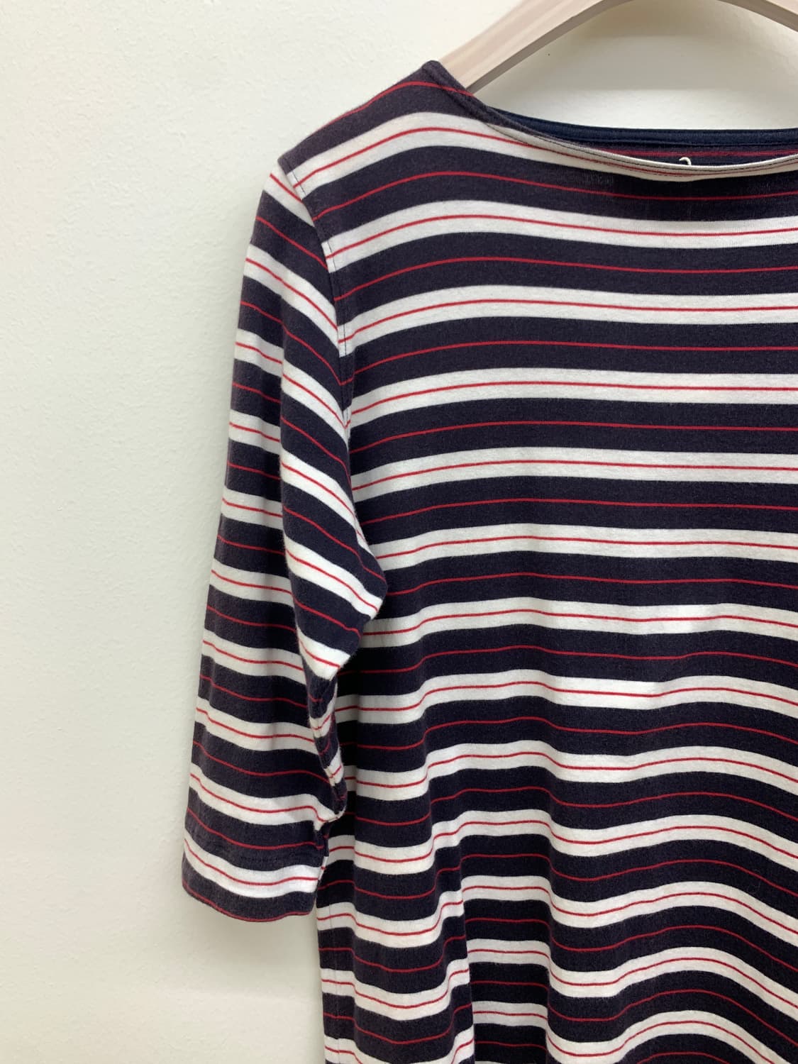 버버리 스트라이프 보트넥 티셔츠 burberry boatneck t 상품이미지3