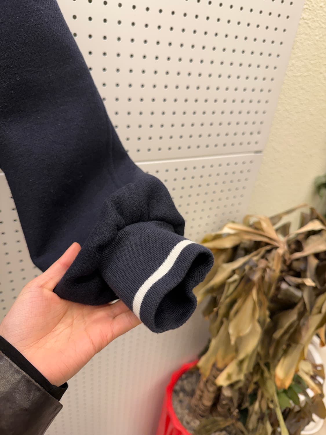 유니폼 브릿지 모직 미니멀 바시티 자켓 U265 상품이미지3