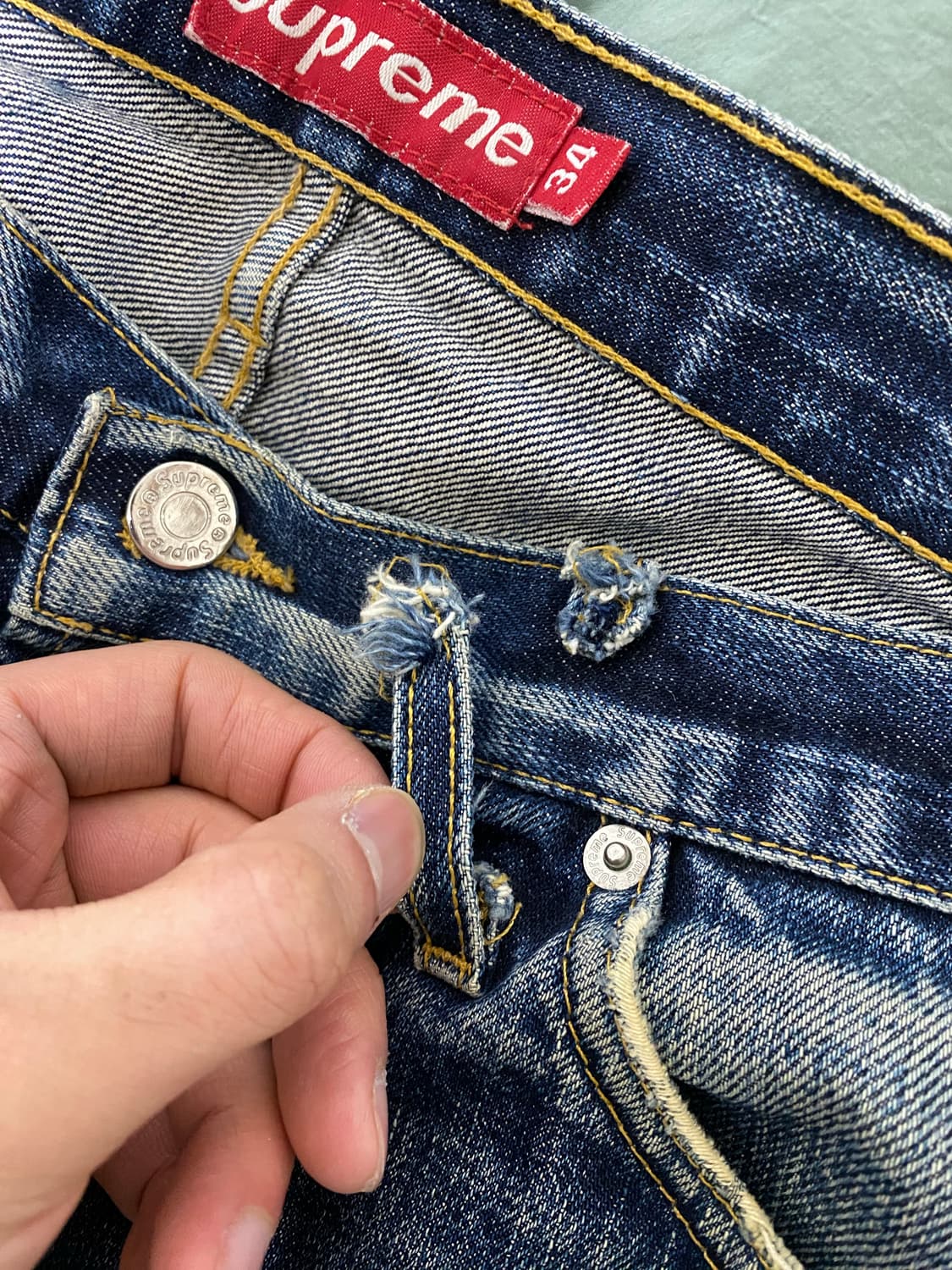 올드슈프림 셀비지 상품이미지7