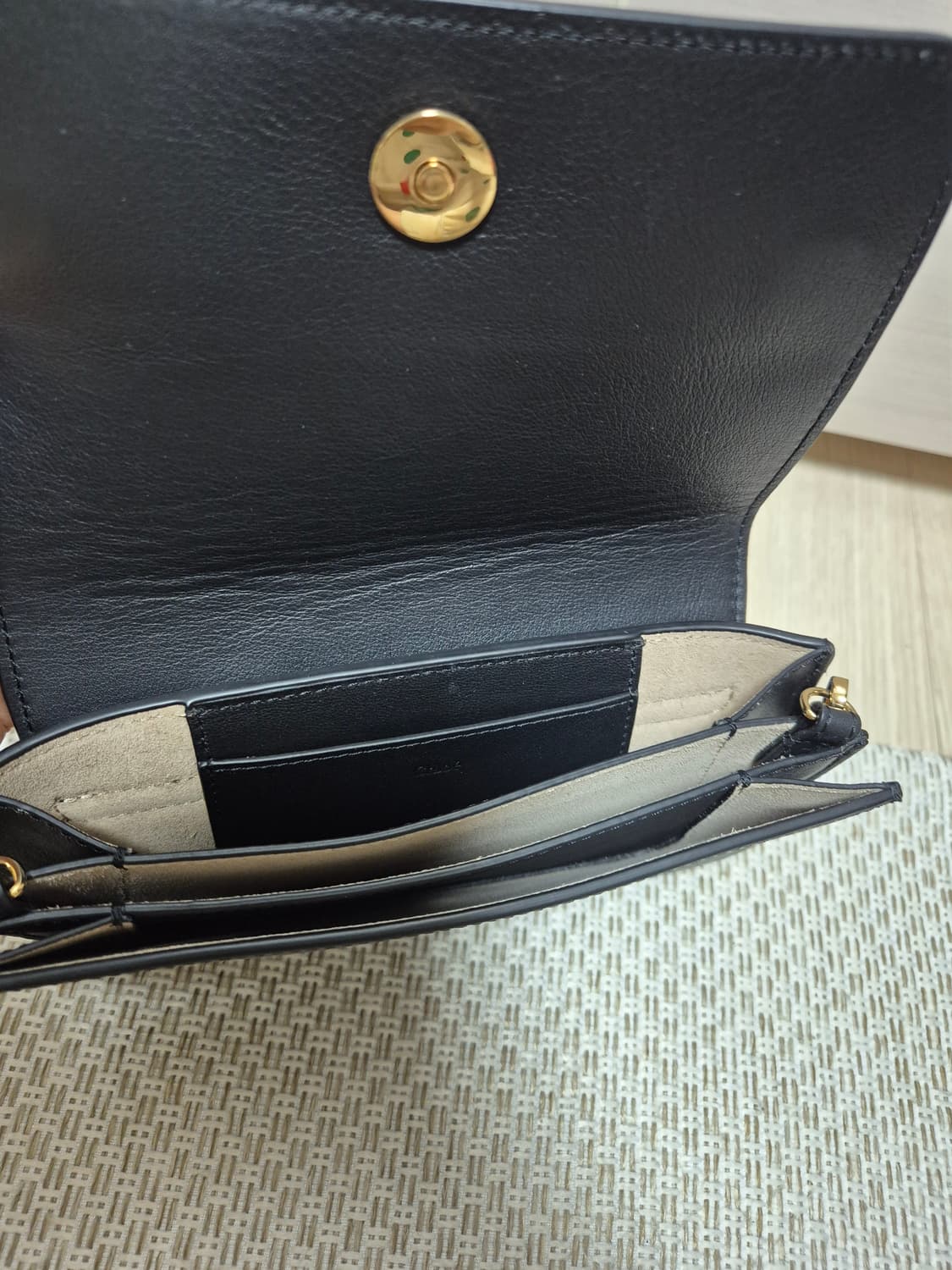 (정품) 끌로에 비쥬 클러치겸 크로스 금장 크로스가방 상품이미지8